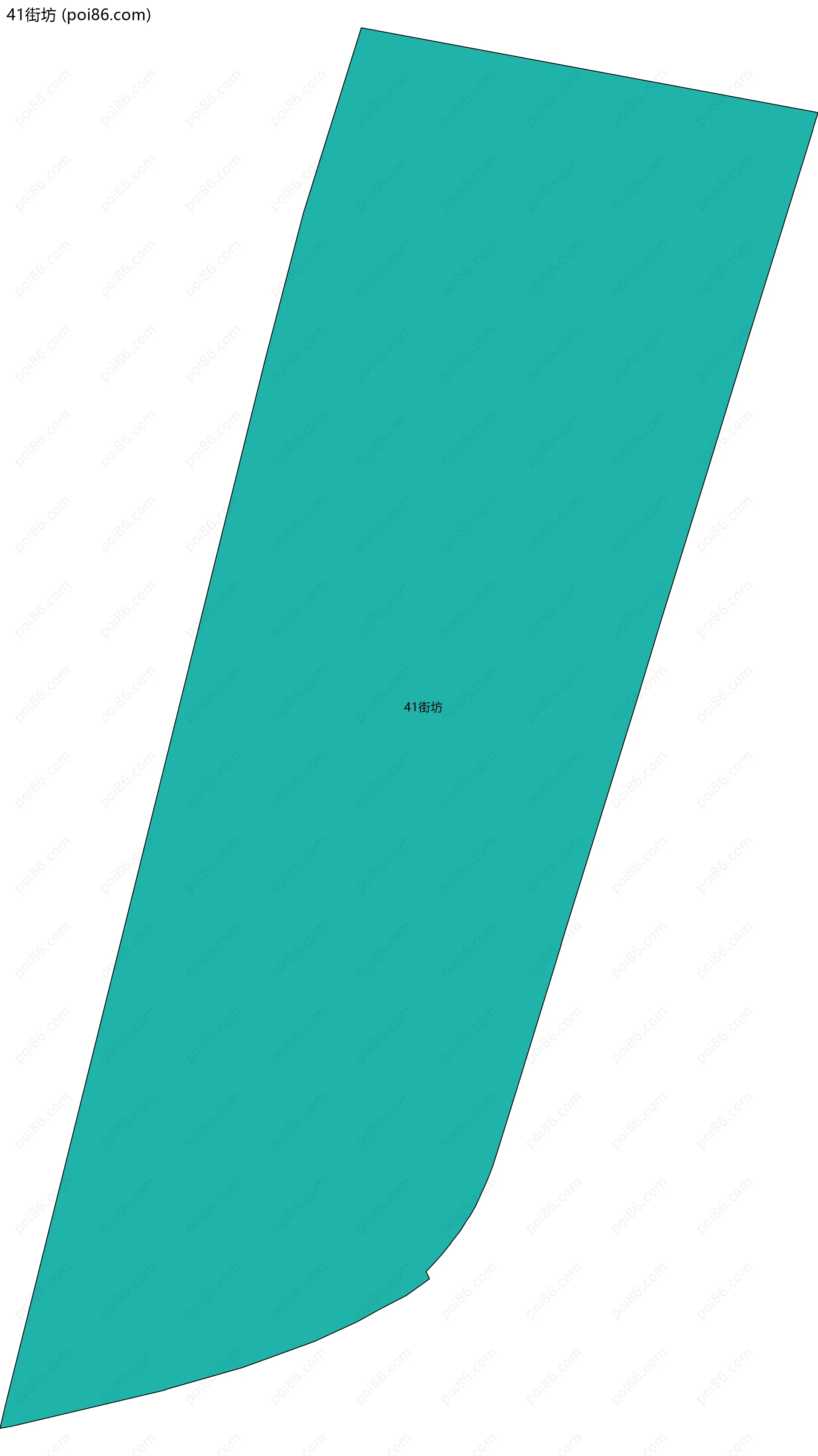 41街坊边界地图