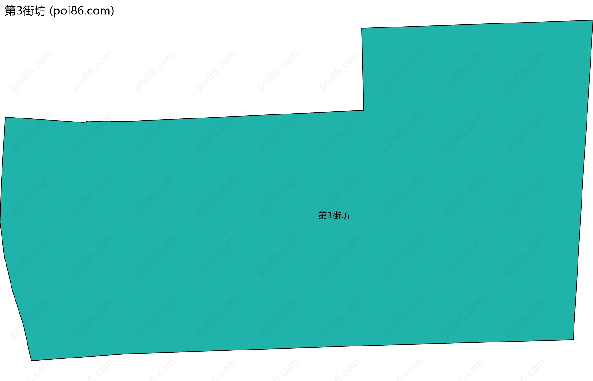 第3街坊边界地图