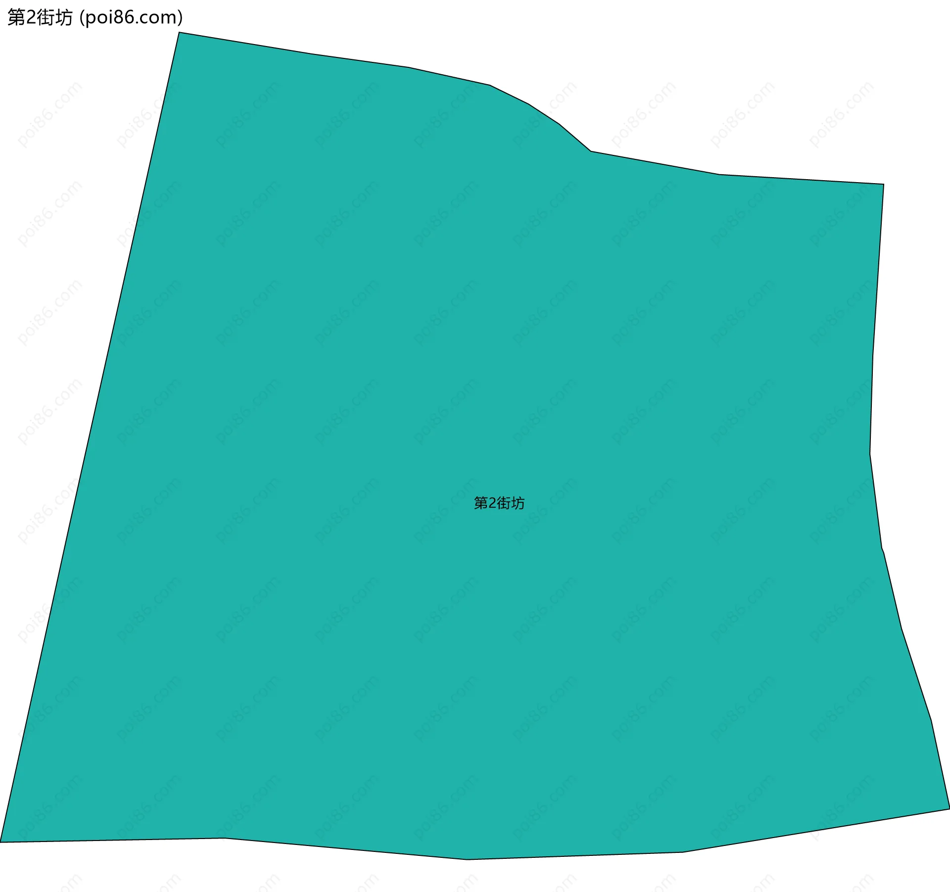 第2街坊边界地图