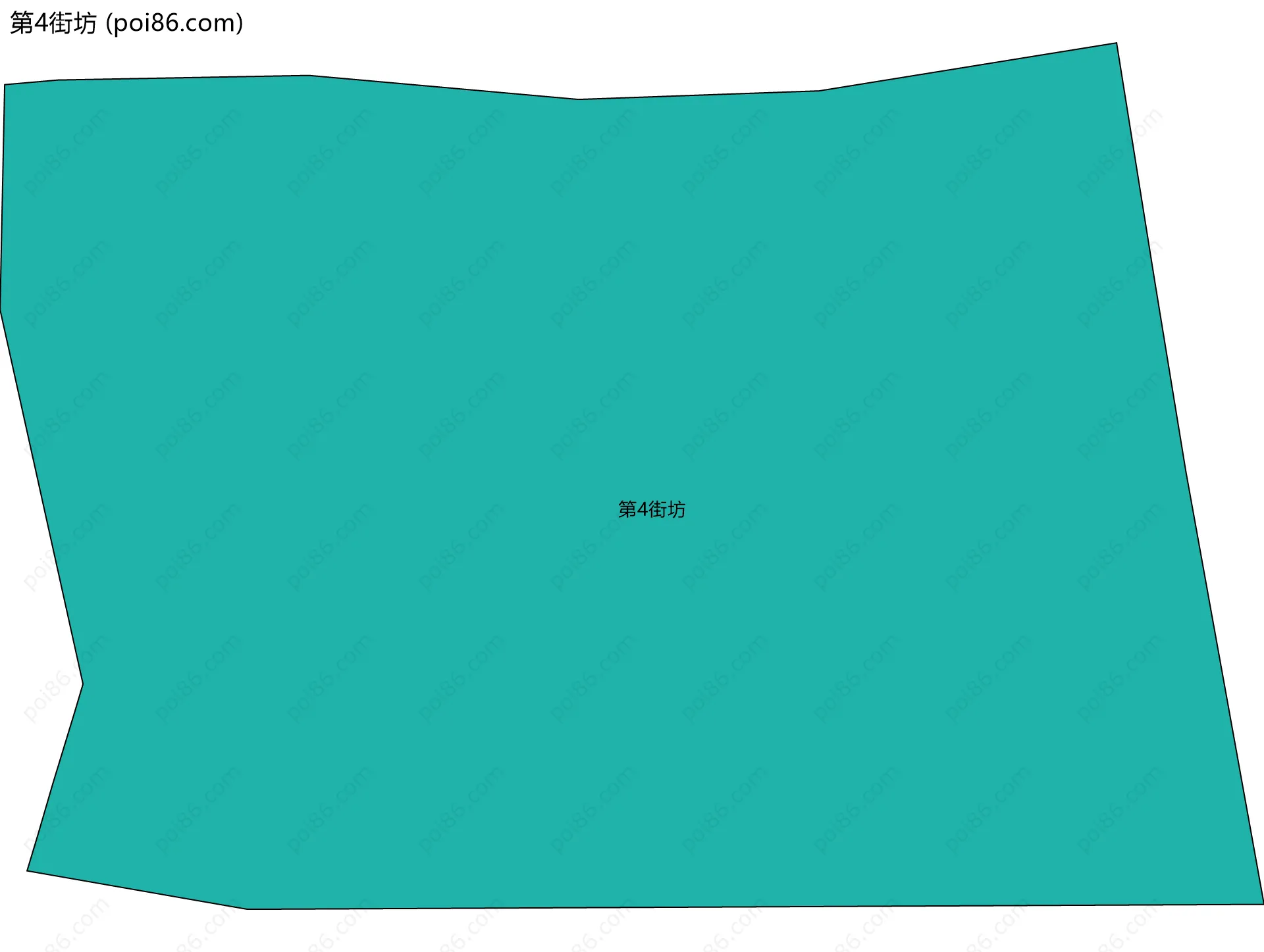 第4街坊边界地图