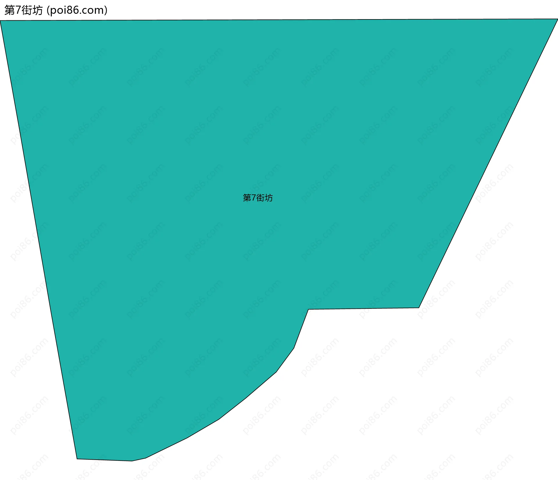第7街坊边界地图
