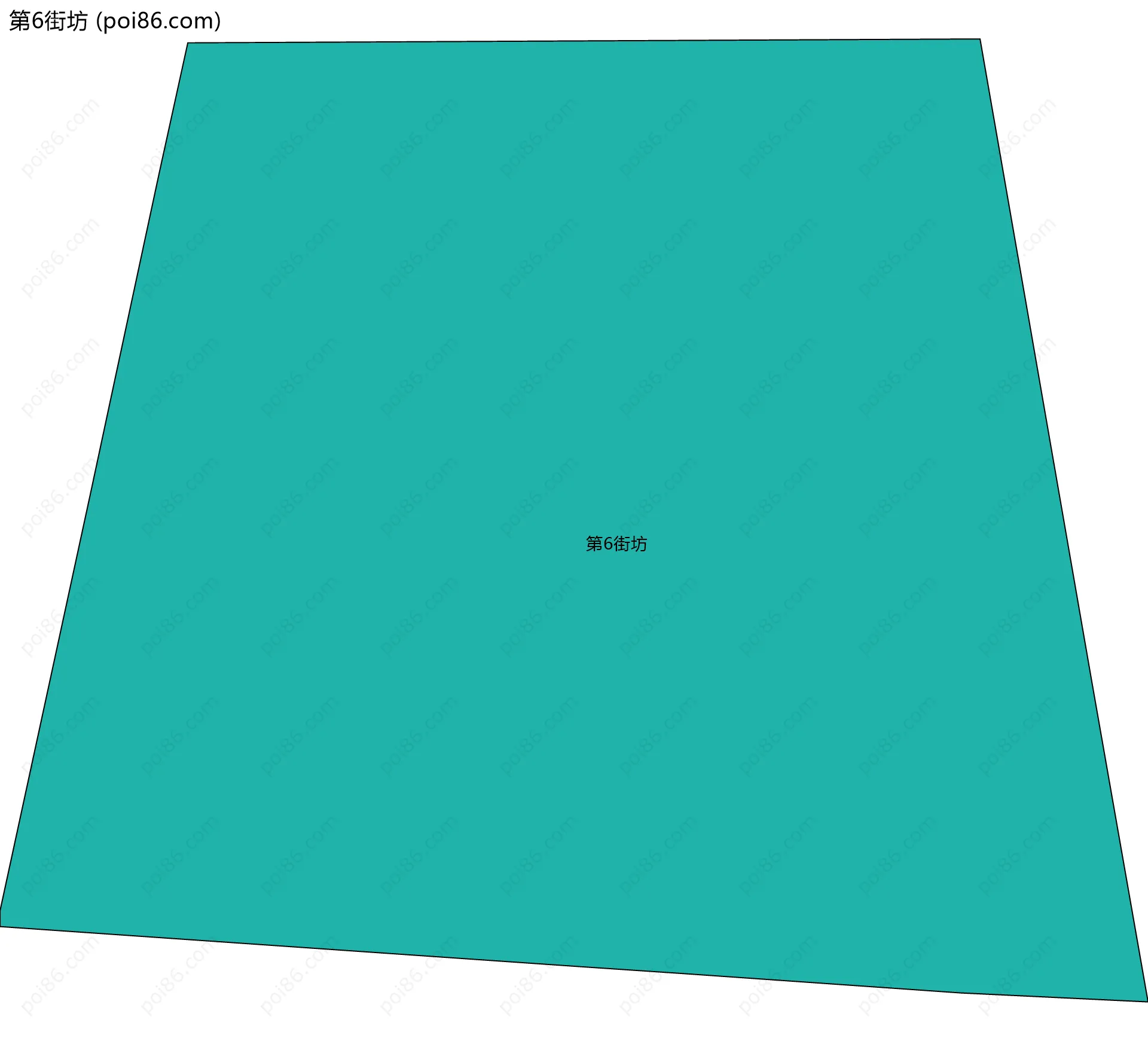 第6街坊边界地图