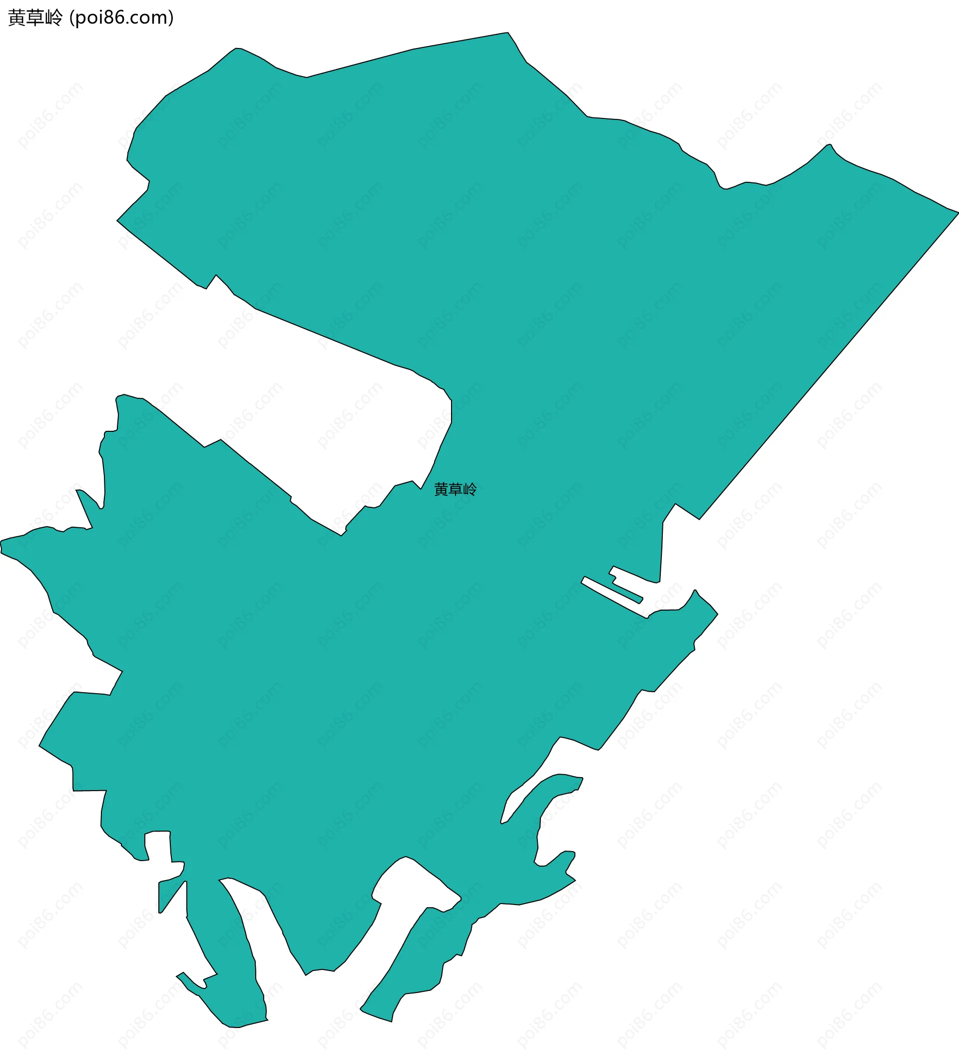 黄草岭边界地图