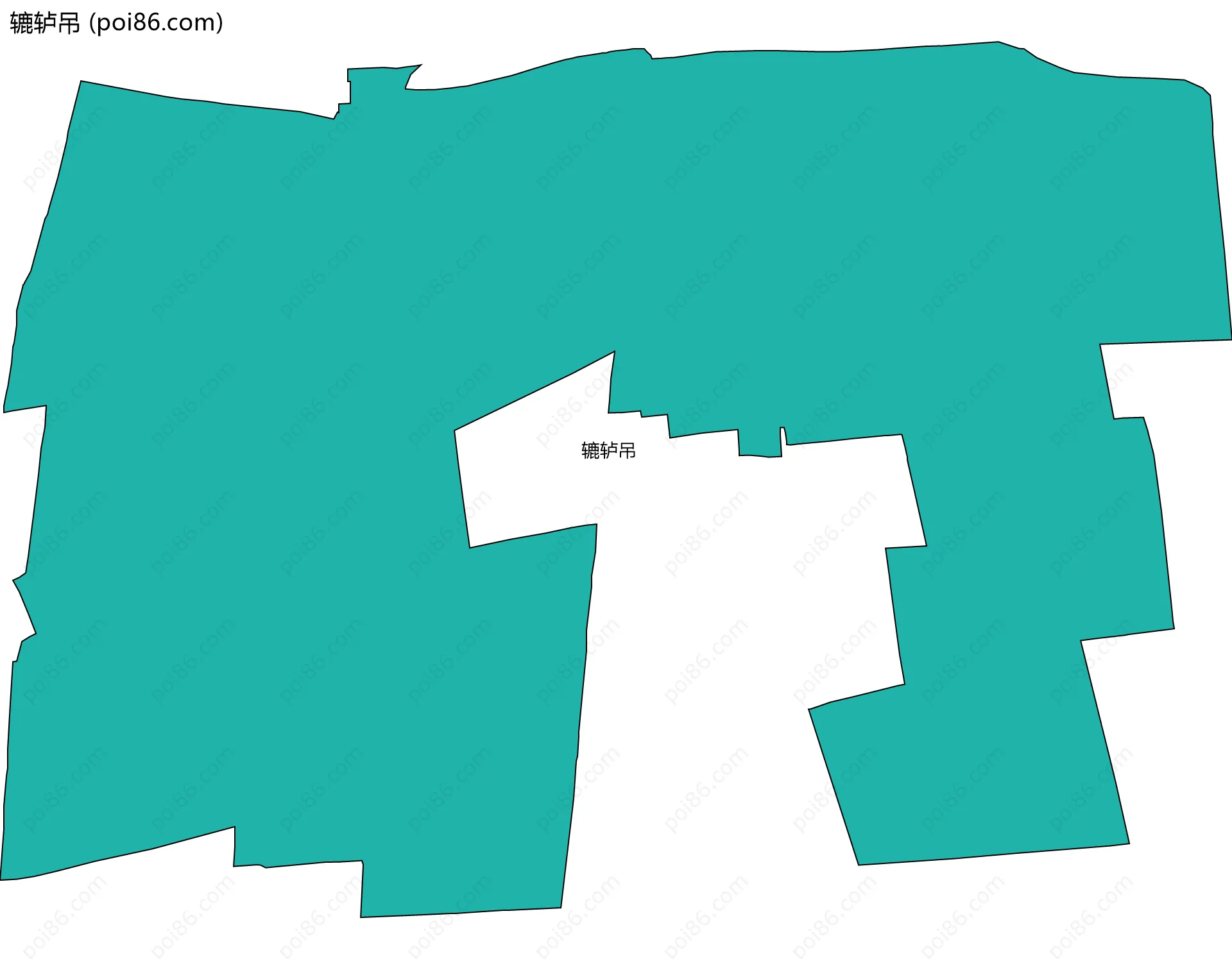 辘轳吊边界地图