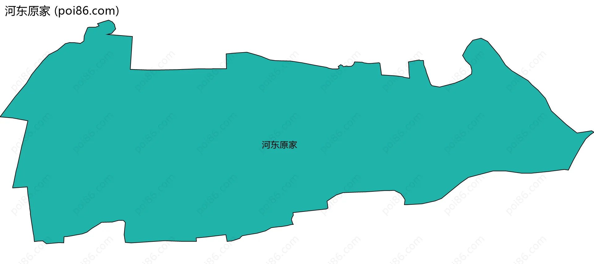 河东原家边界地图