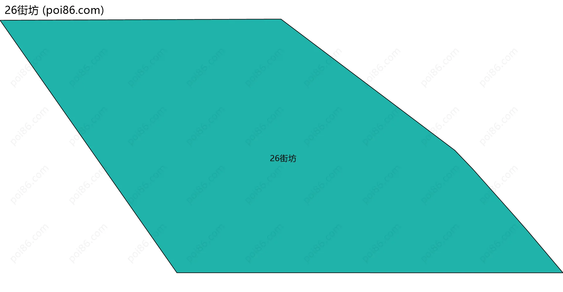 26街坊边界地图