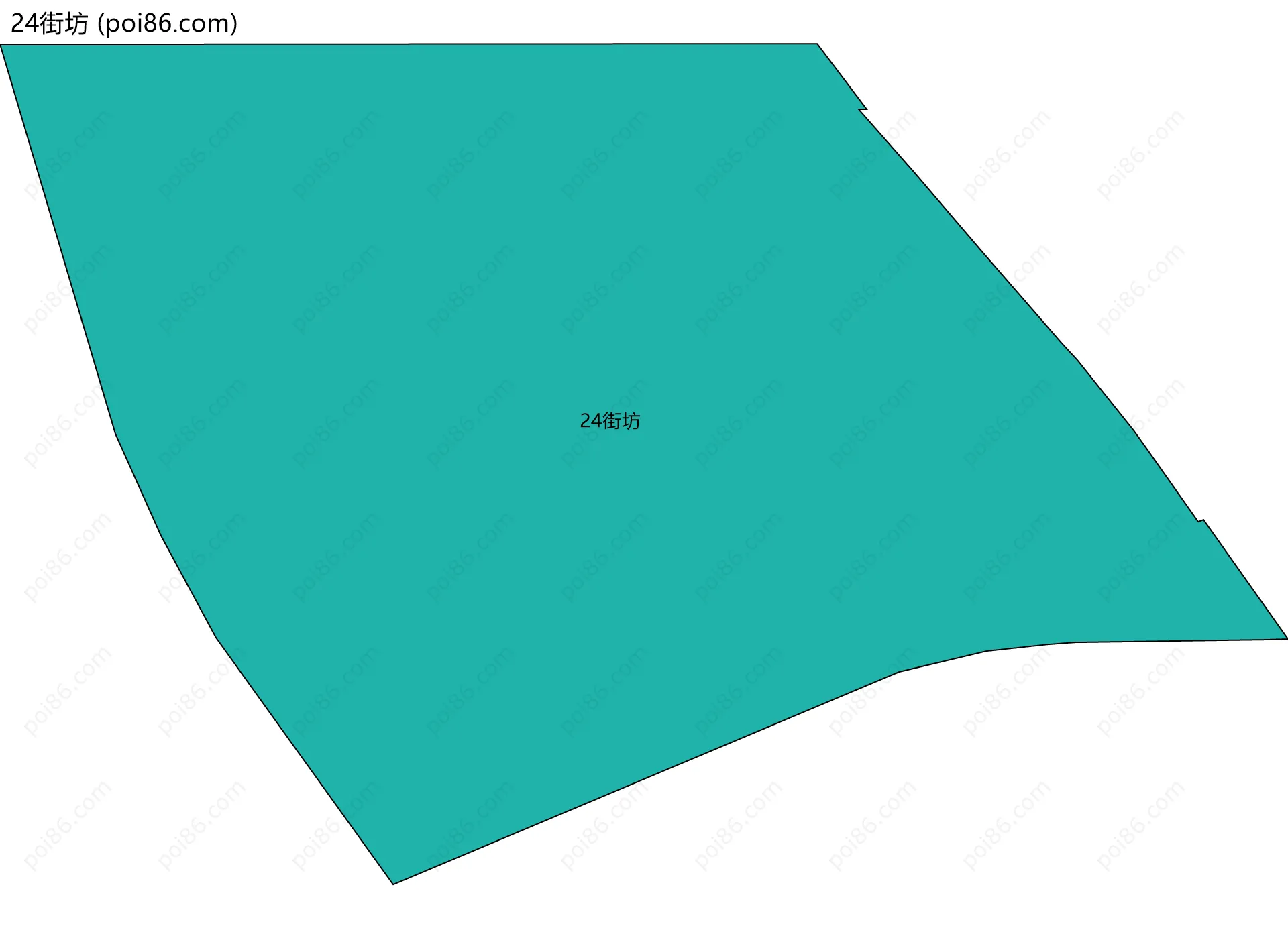 24街坊边界地图