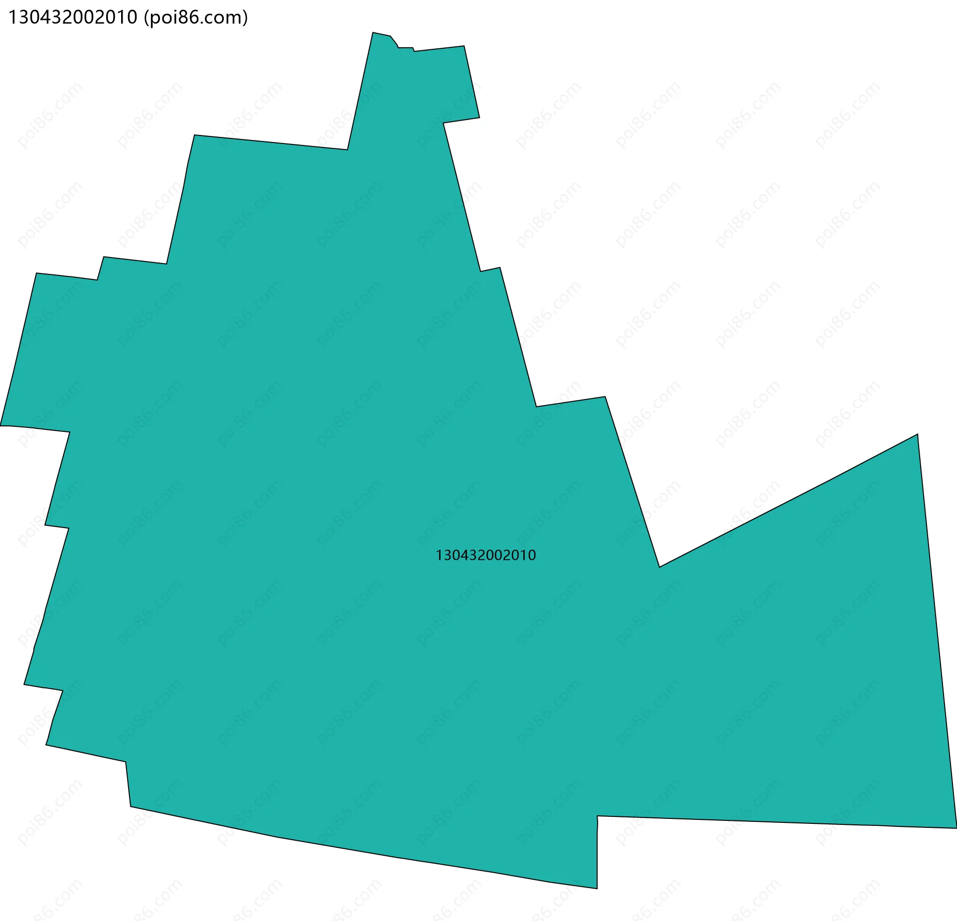 130432002010边界地图