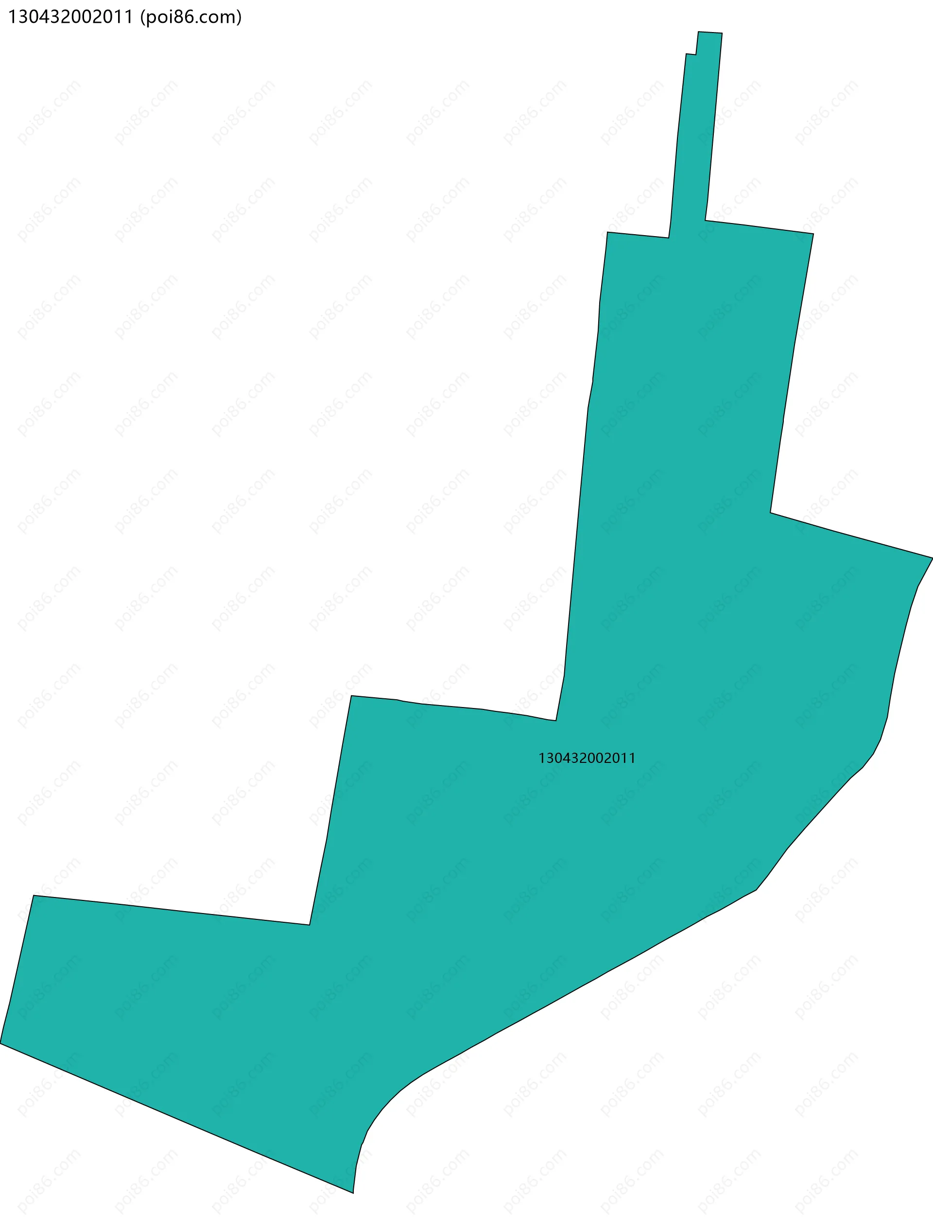 130432002011边界地图