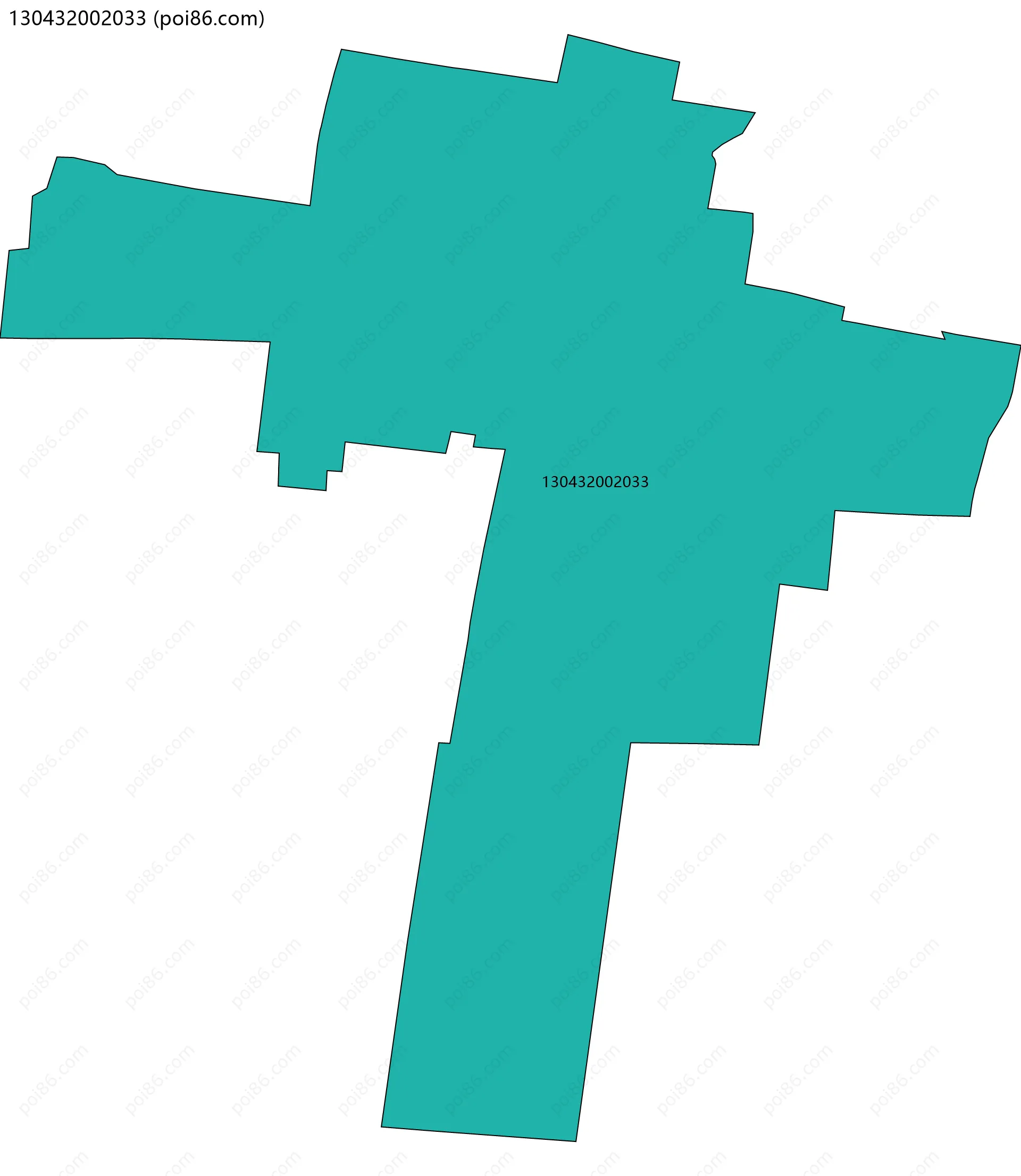 130432002033边界地图