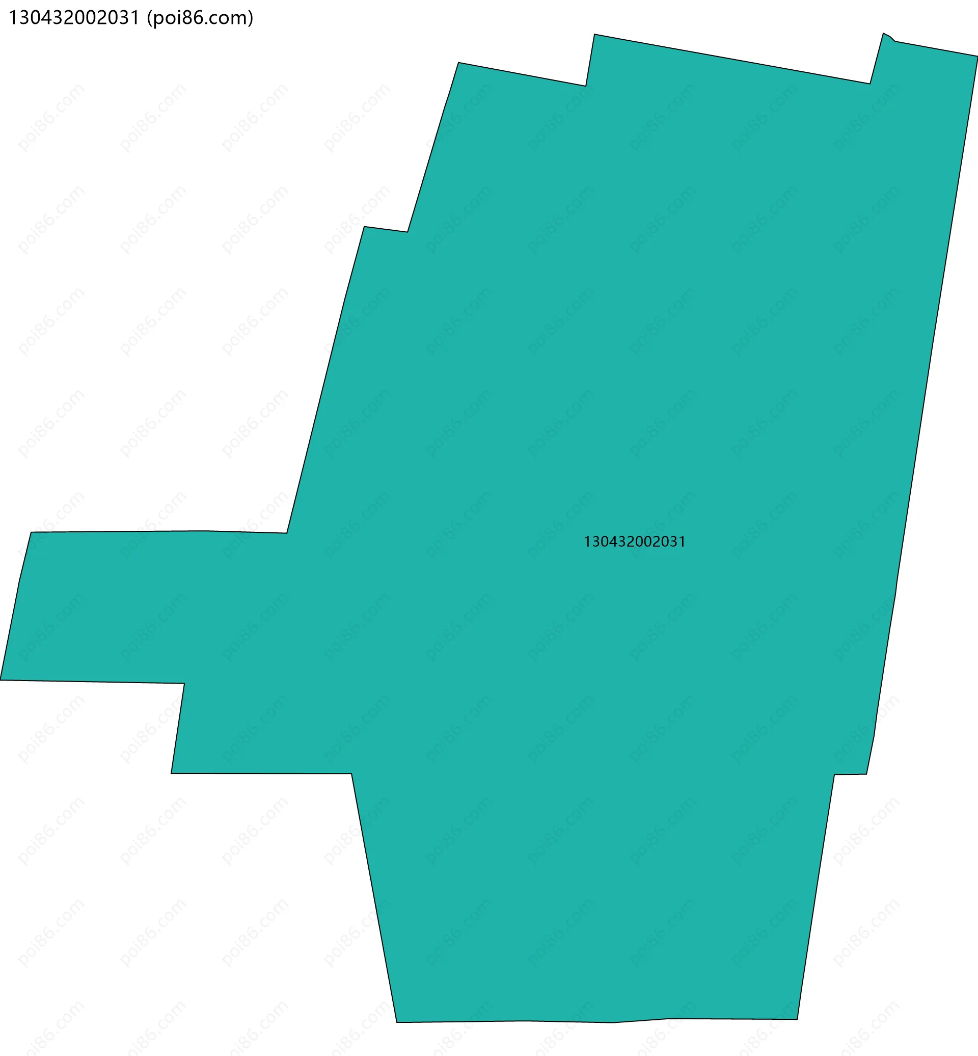 130432002031边界地图