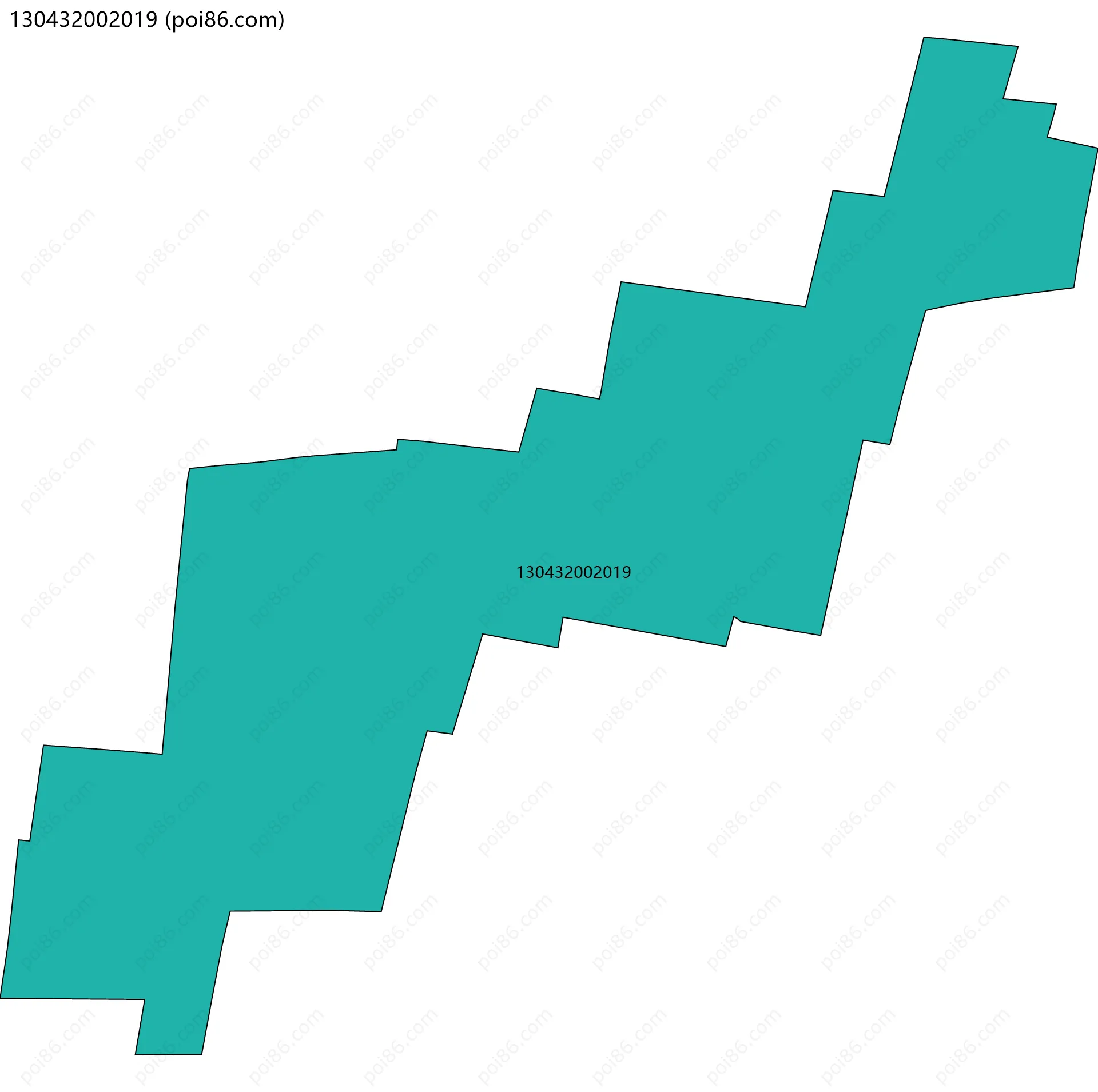 130432002019边界地图