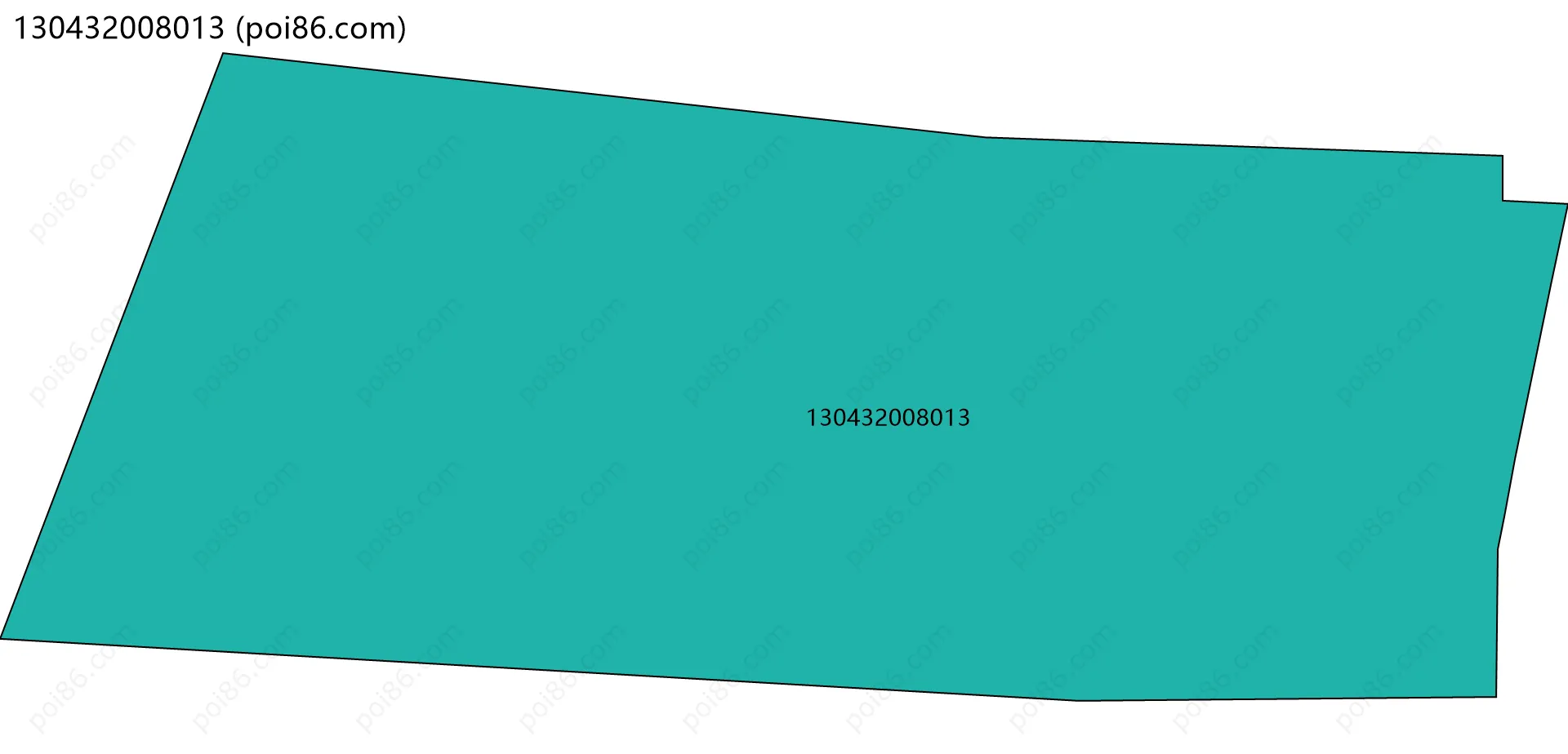 130432008013边界地图