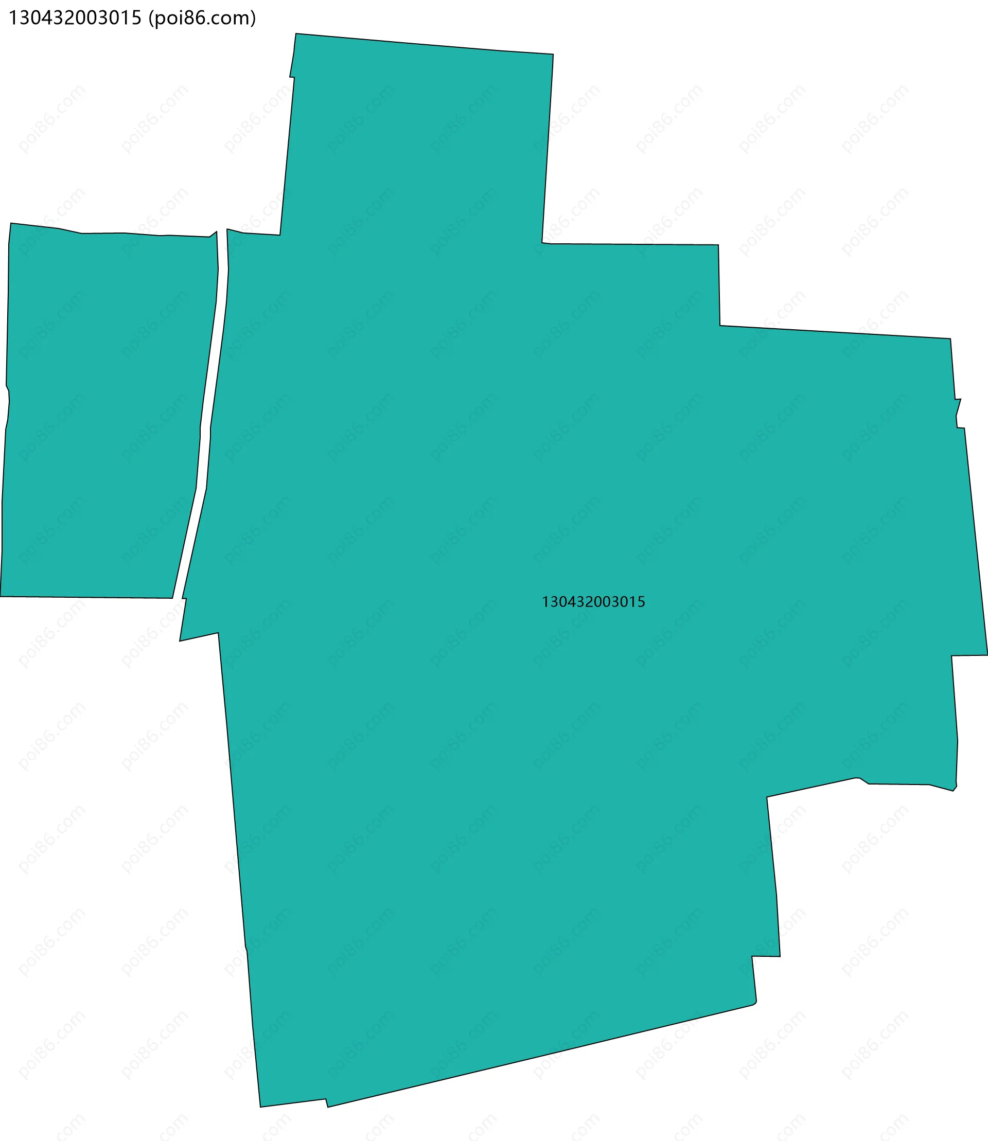 130432003015边界地图