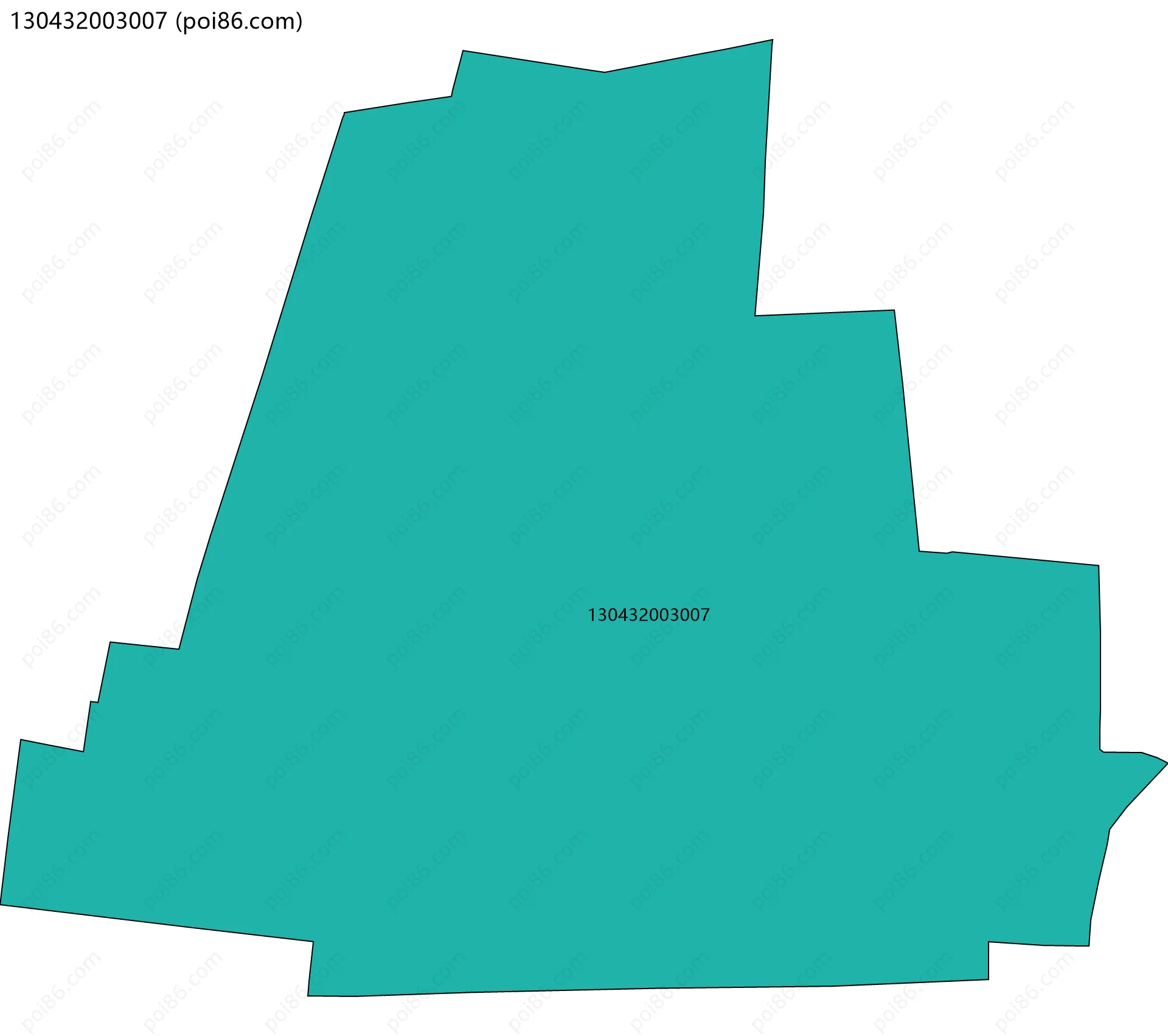 130432003007边界地图