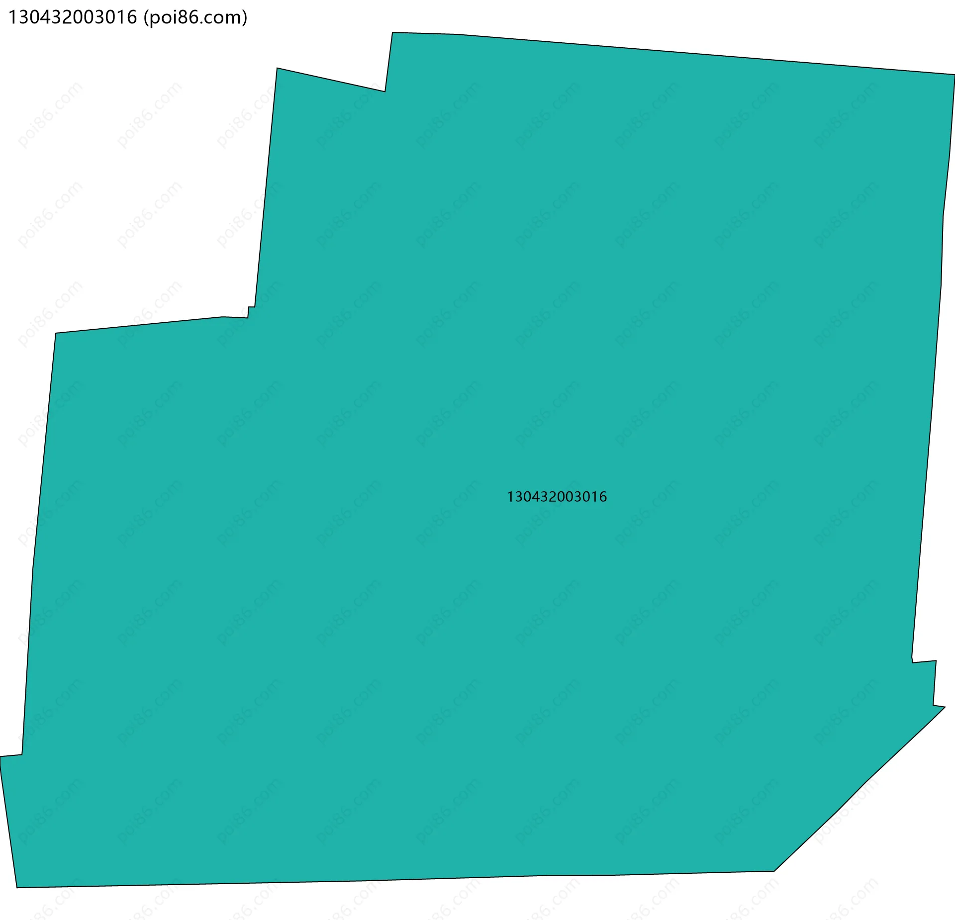 130432003016边界地图