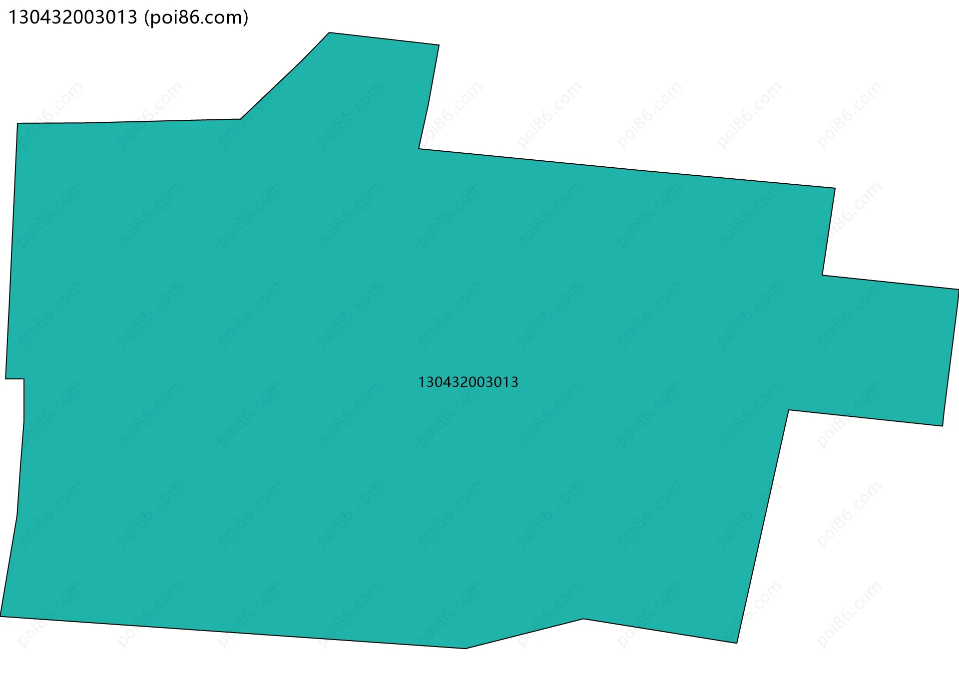 130432003013边界地图
