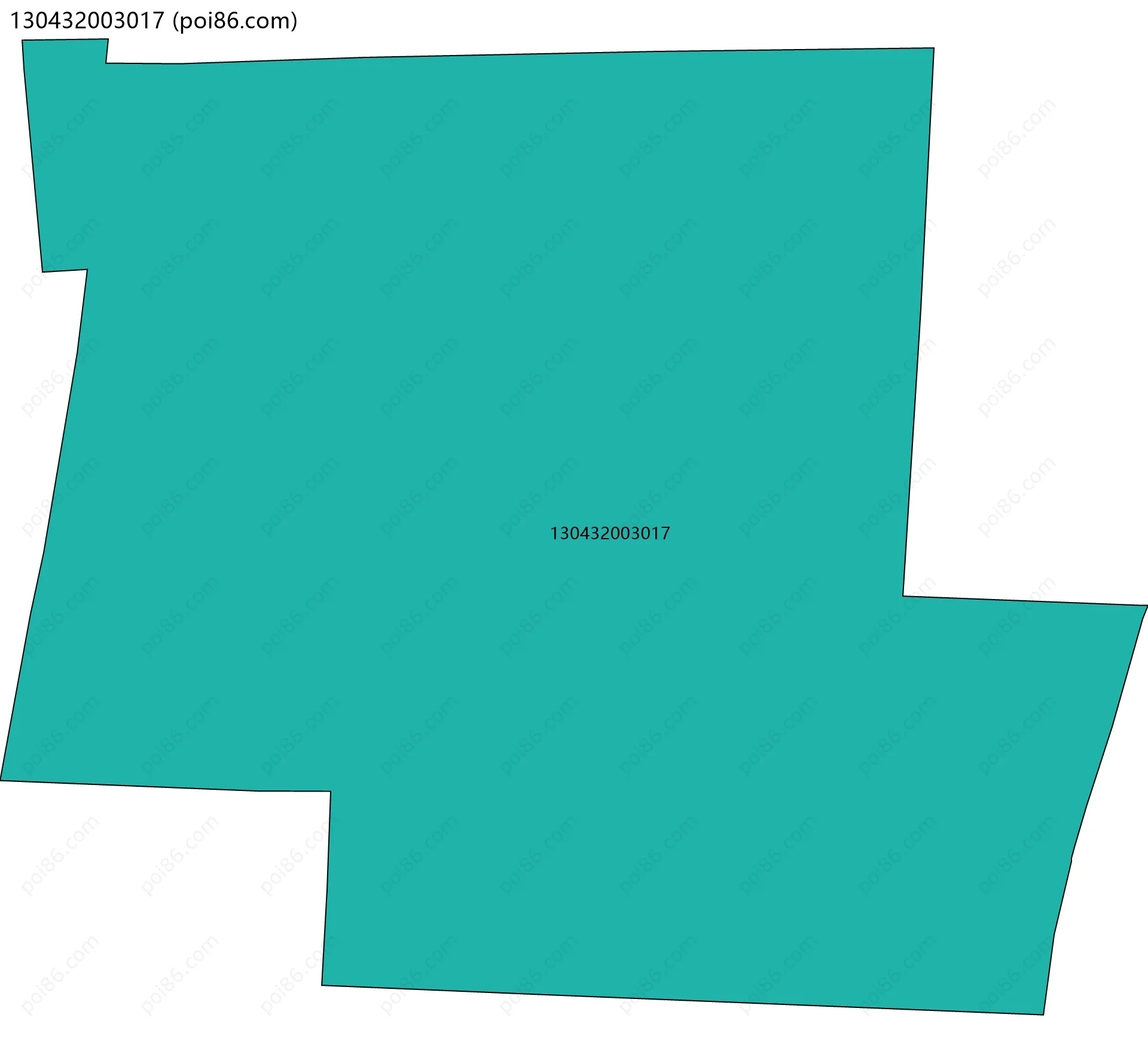 130432003017边界地图