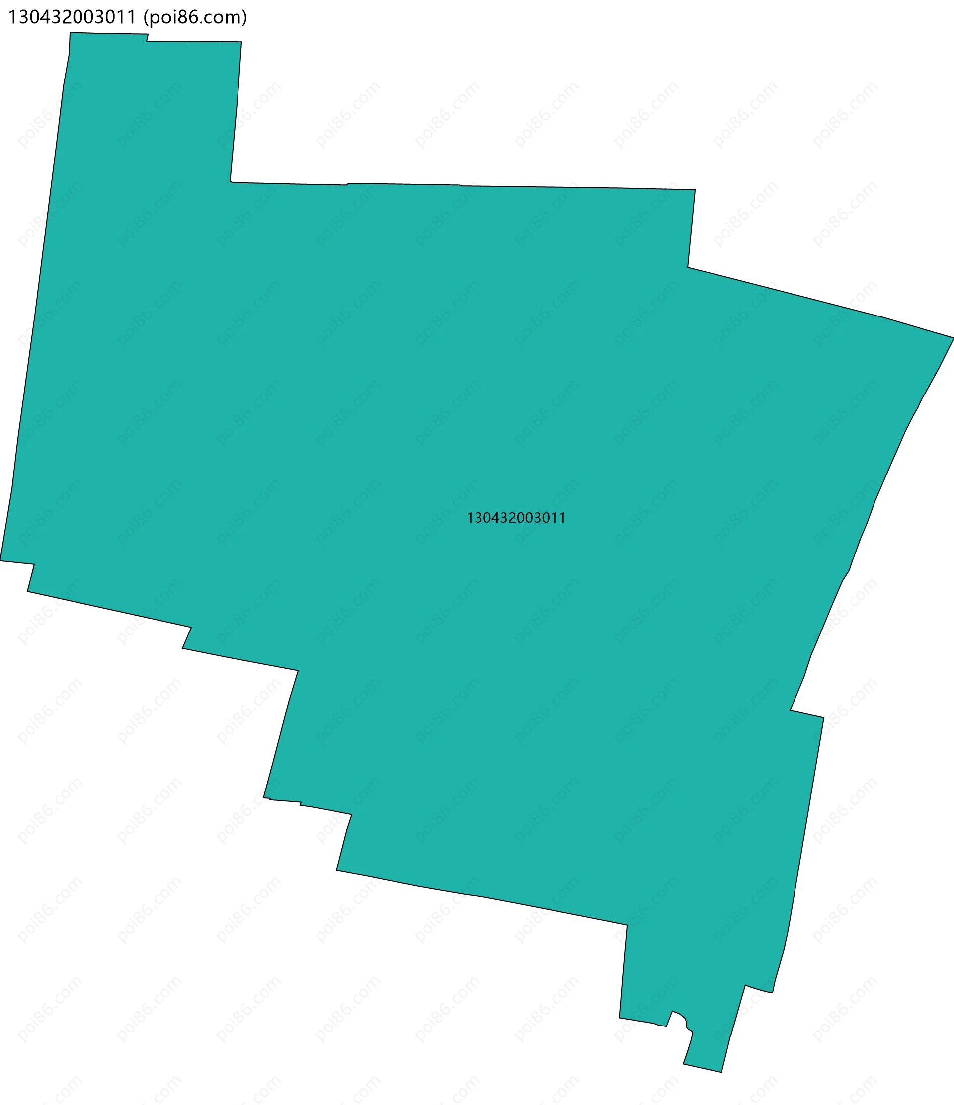 130432003011边界地图