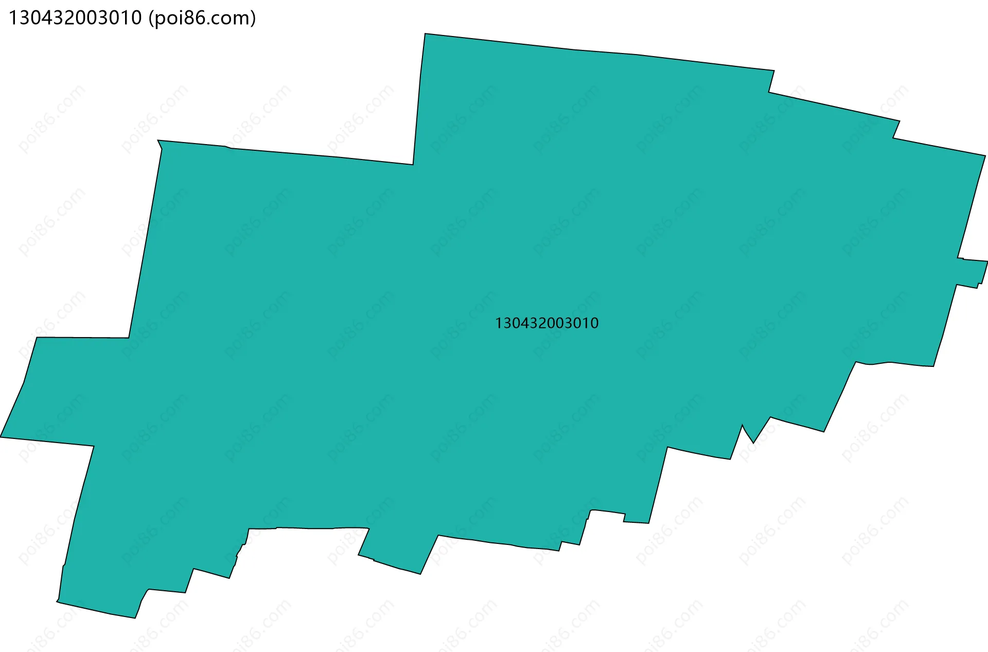130432003010边界地图