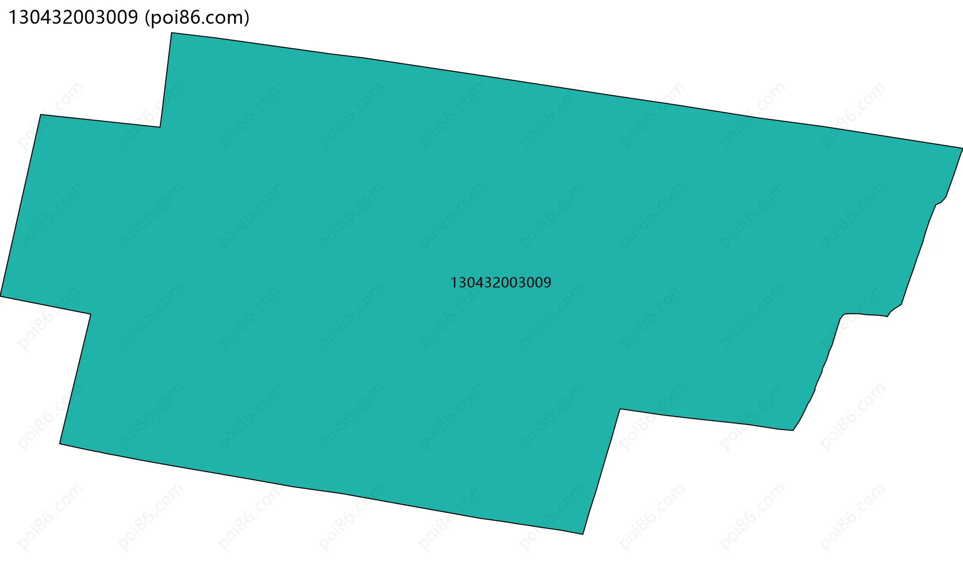 130432003009边界地图