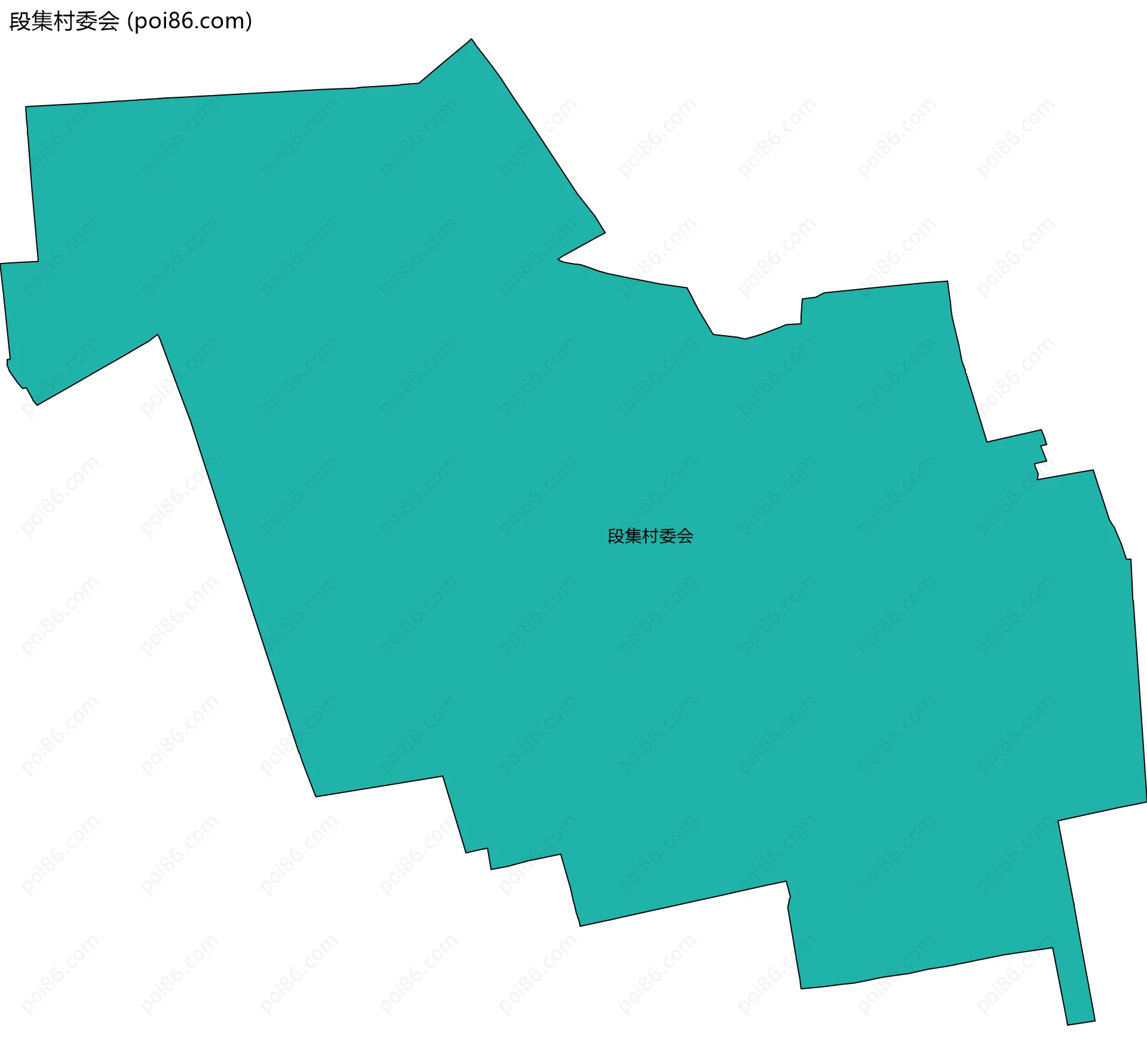 段集村委会边界地图