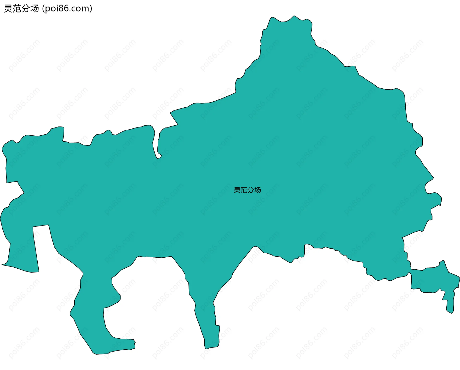 灵范分场边界地图