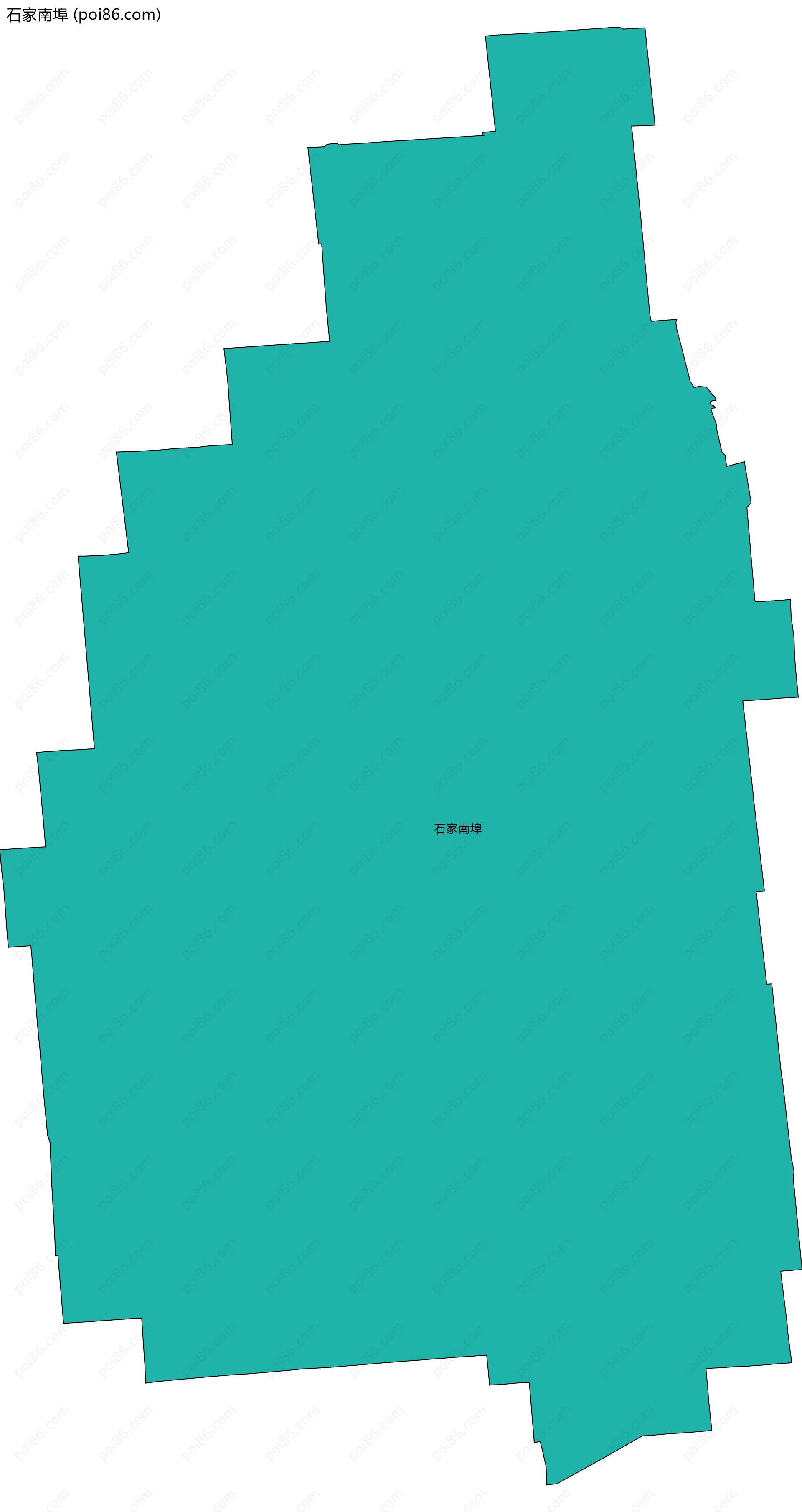 石家南埠边界地图