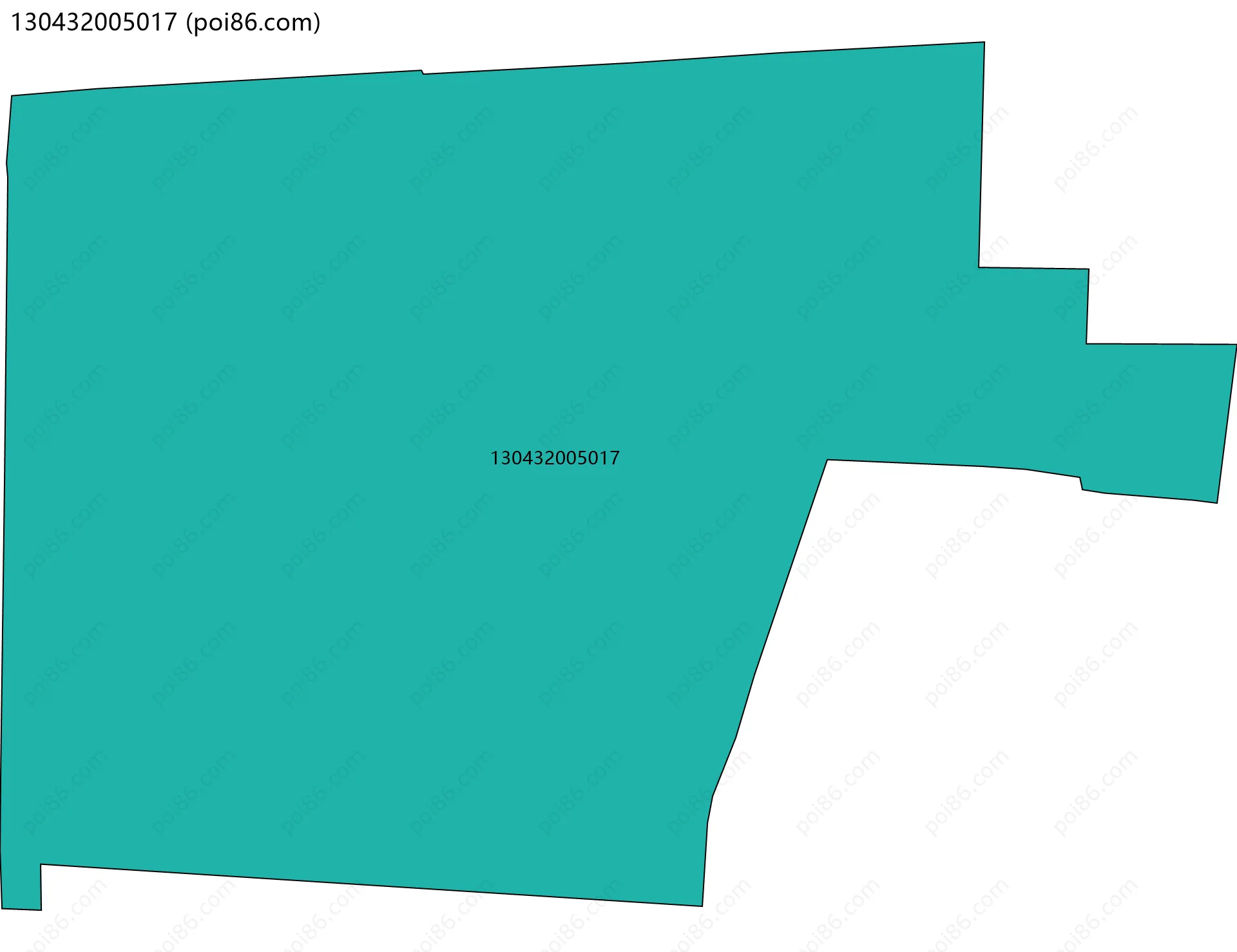 130432005017边界地图