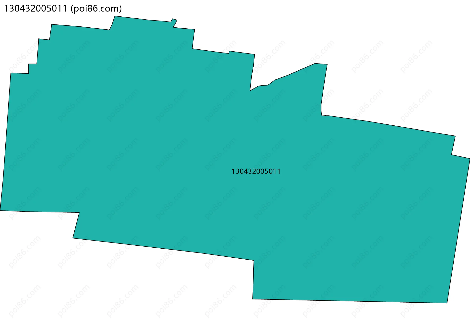 130432005011边界地图