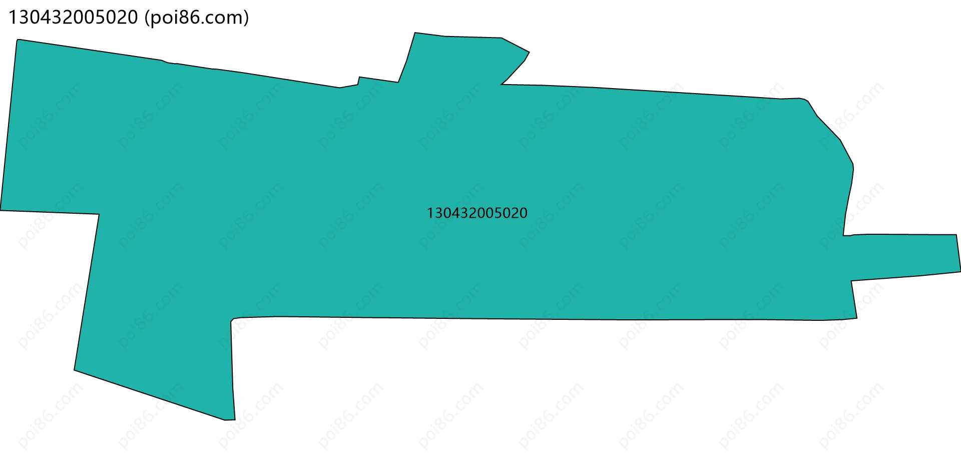 130432005020边界地图