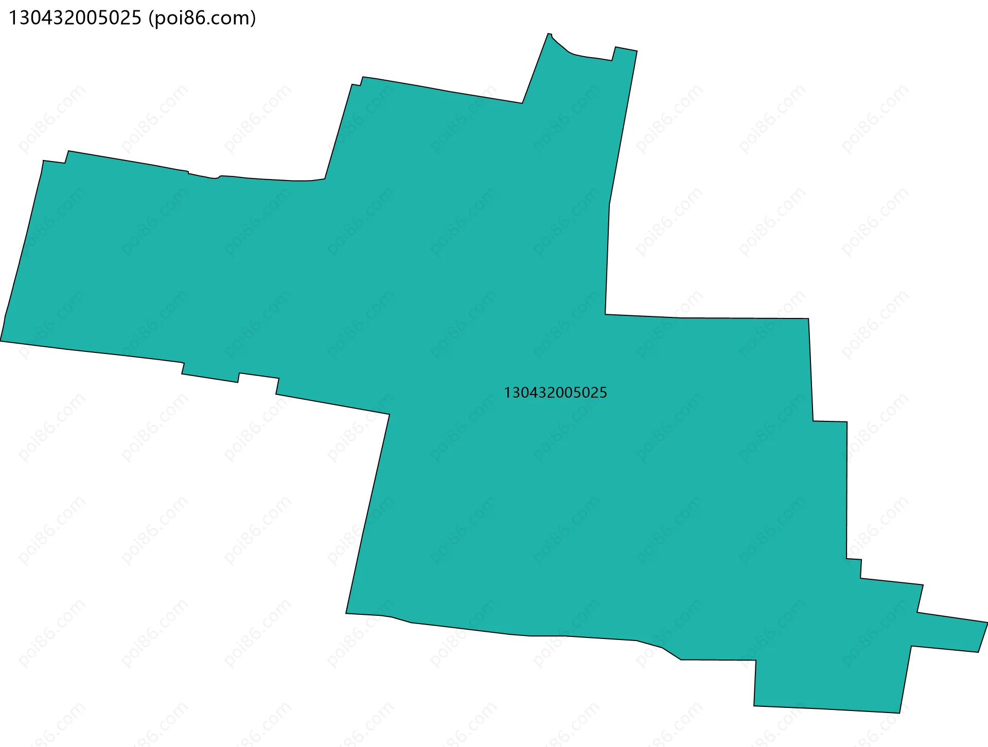130432005025边界地图