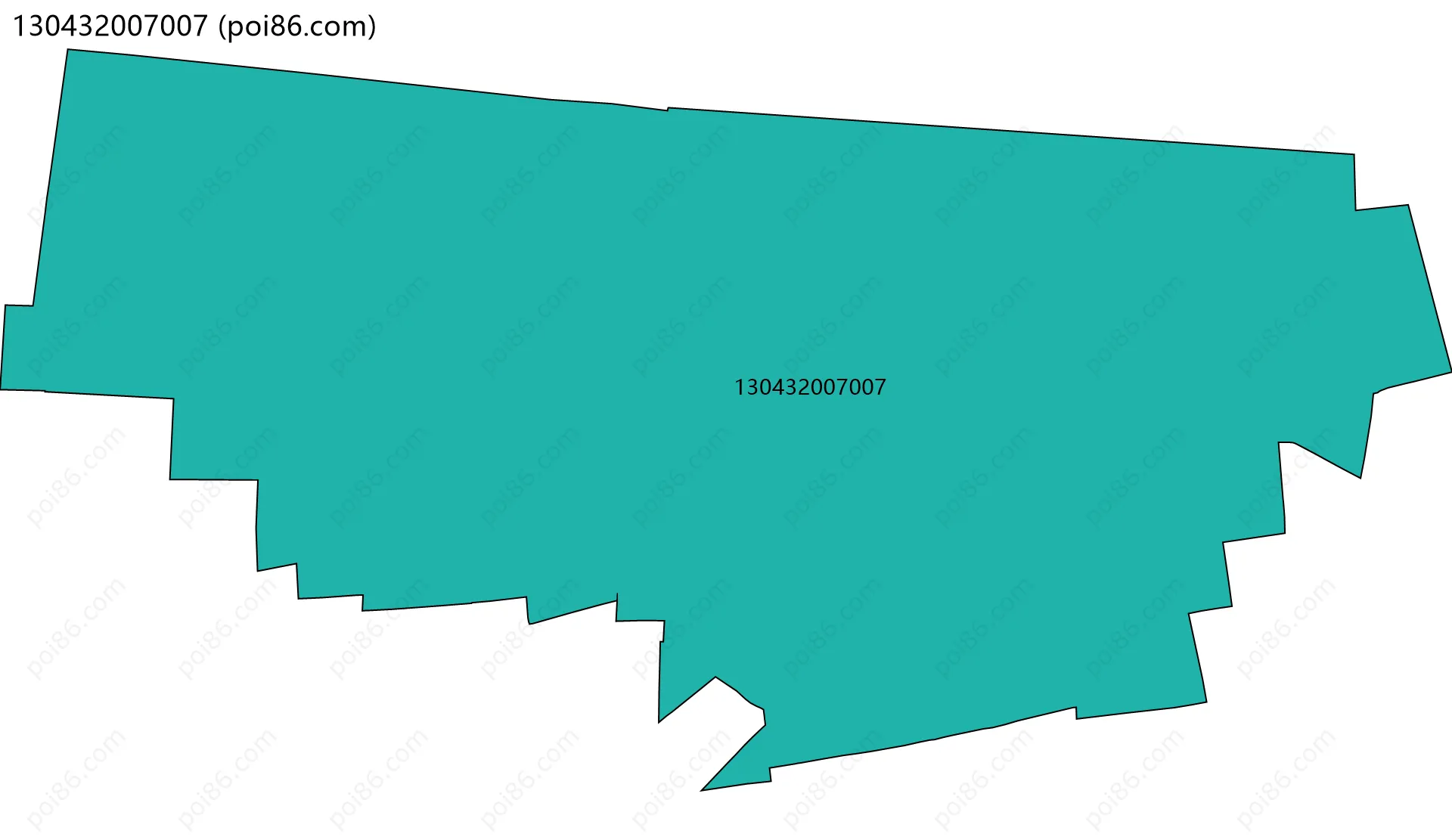 130432007007边界地图