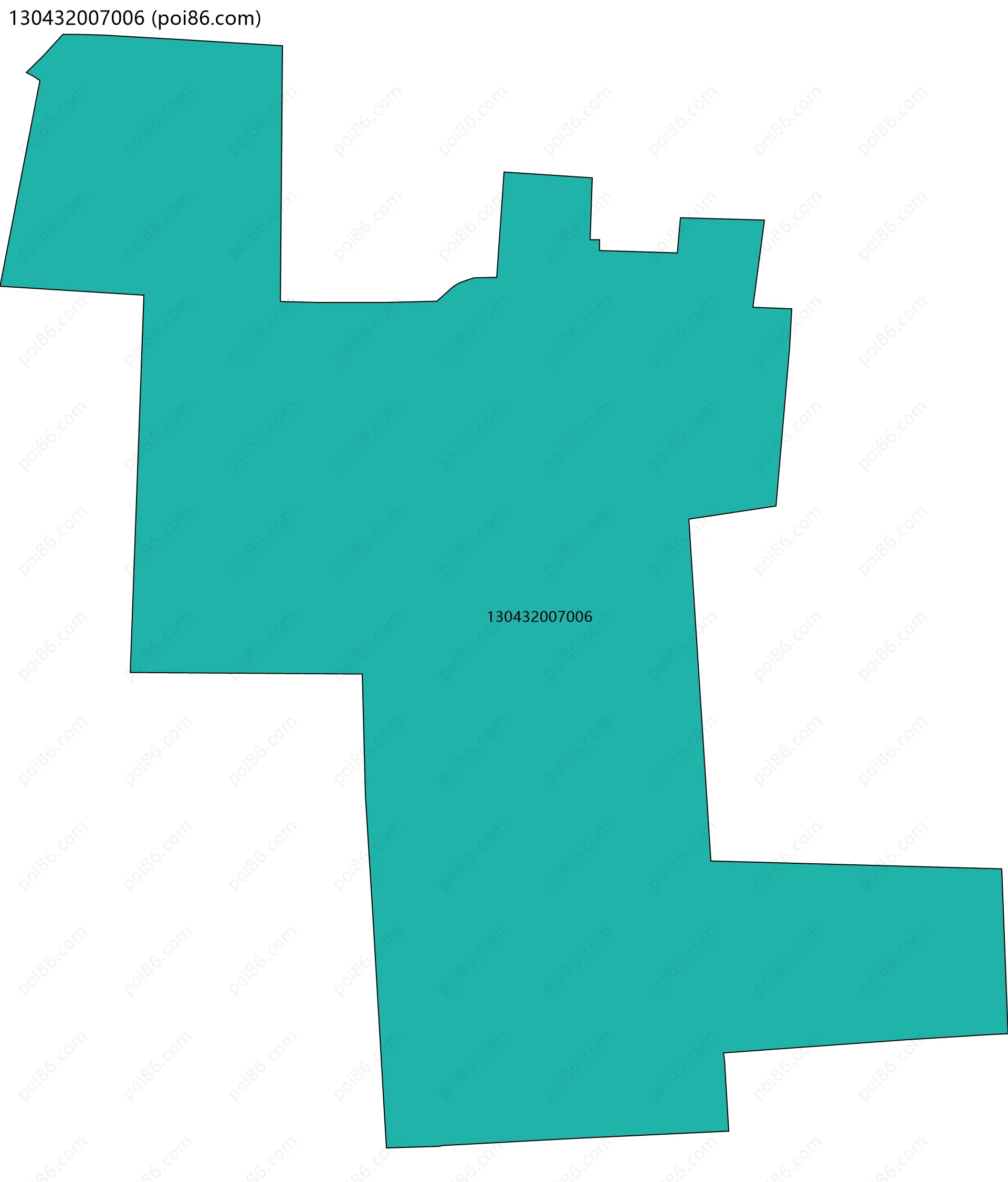 130432007006边界地图