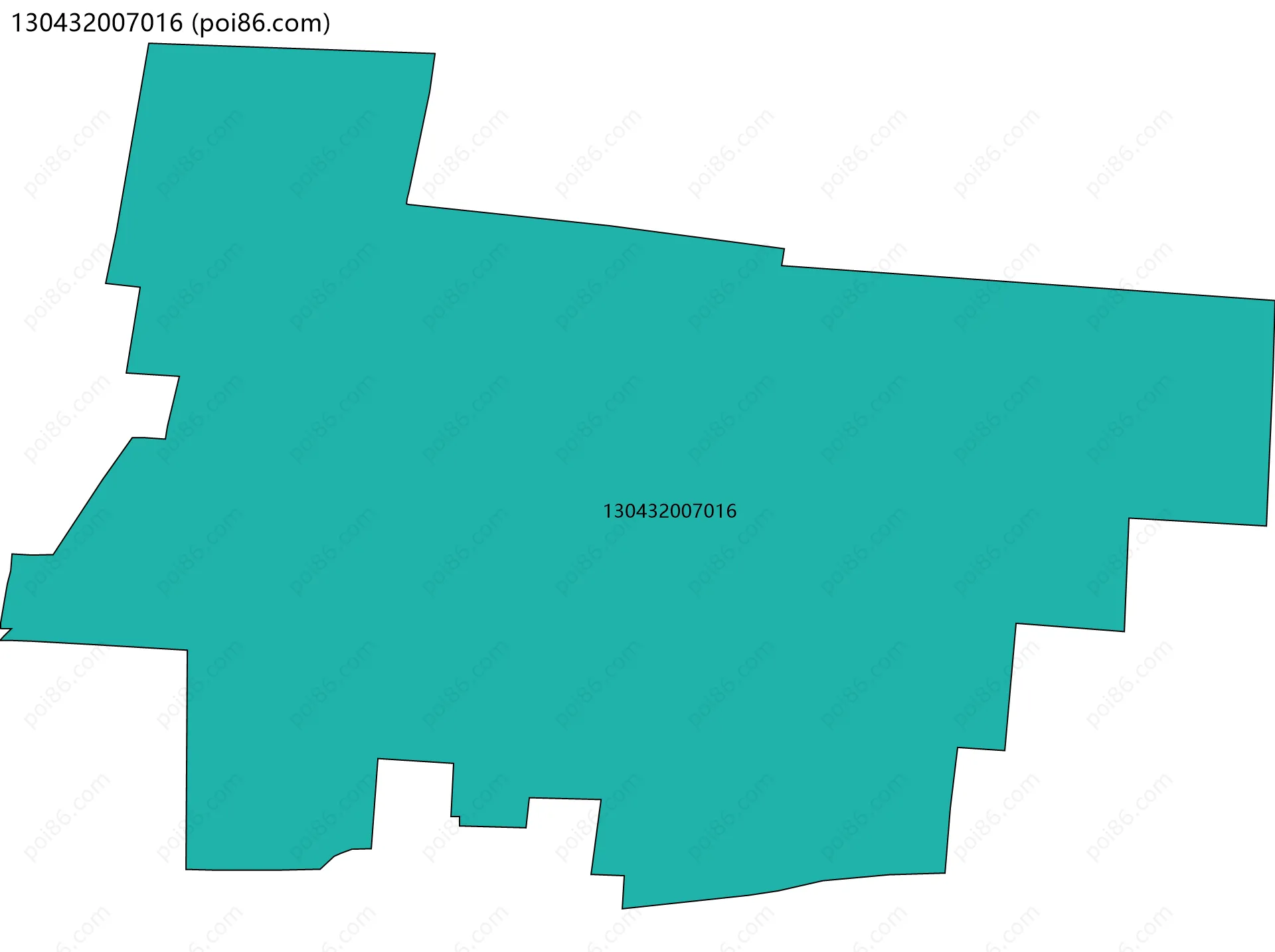 130432007016边界地图
