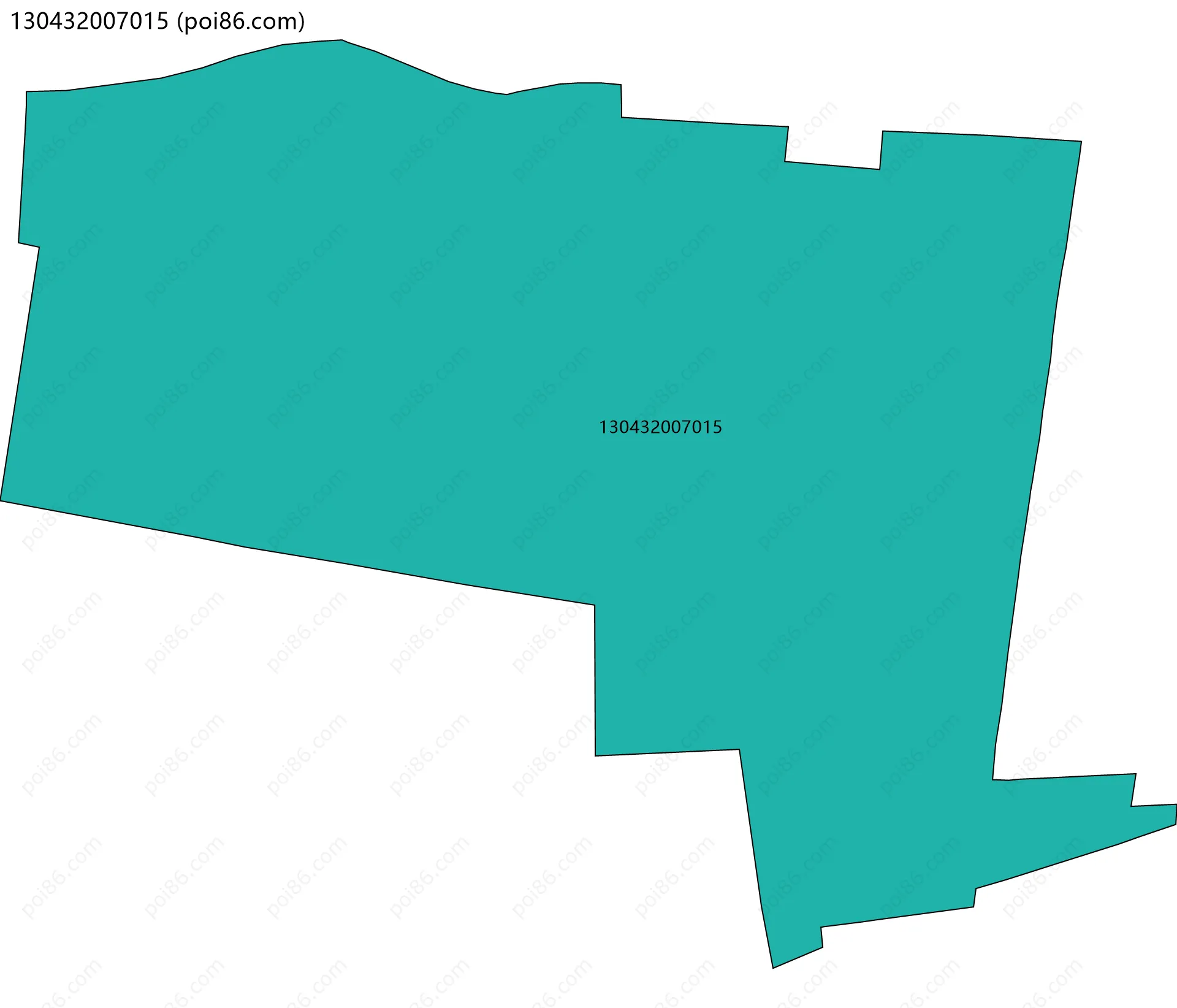 130432007015边界地图