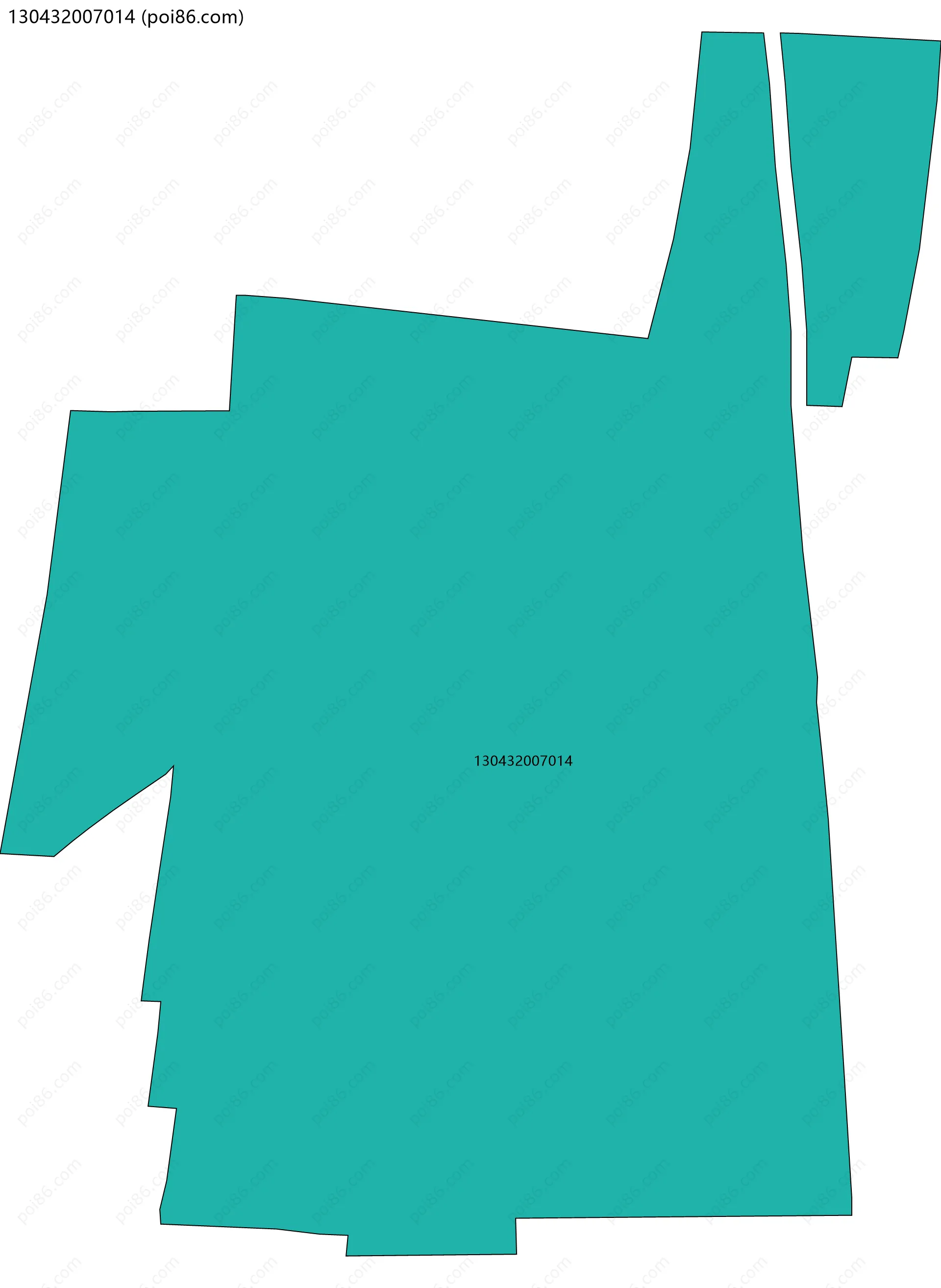 130432007014边界地图