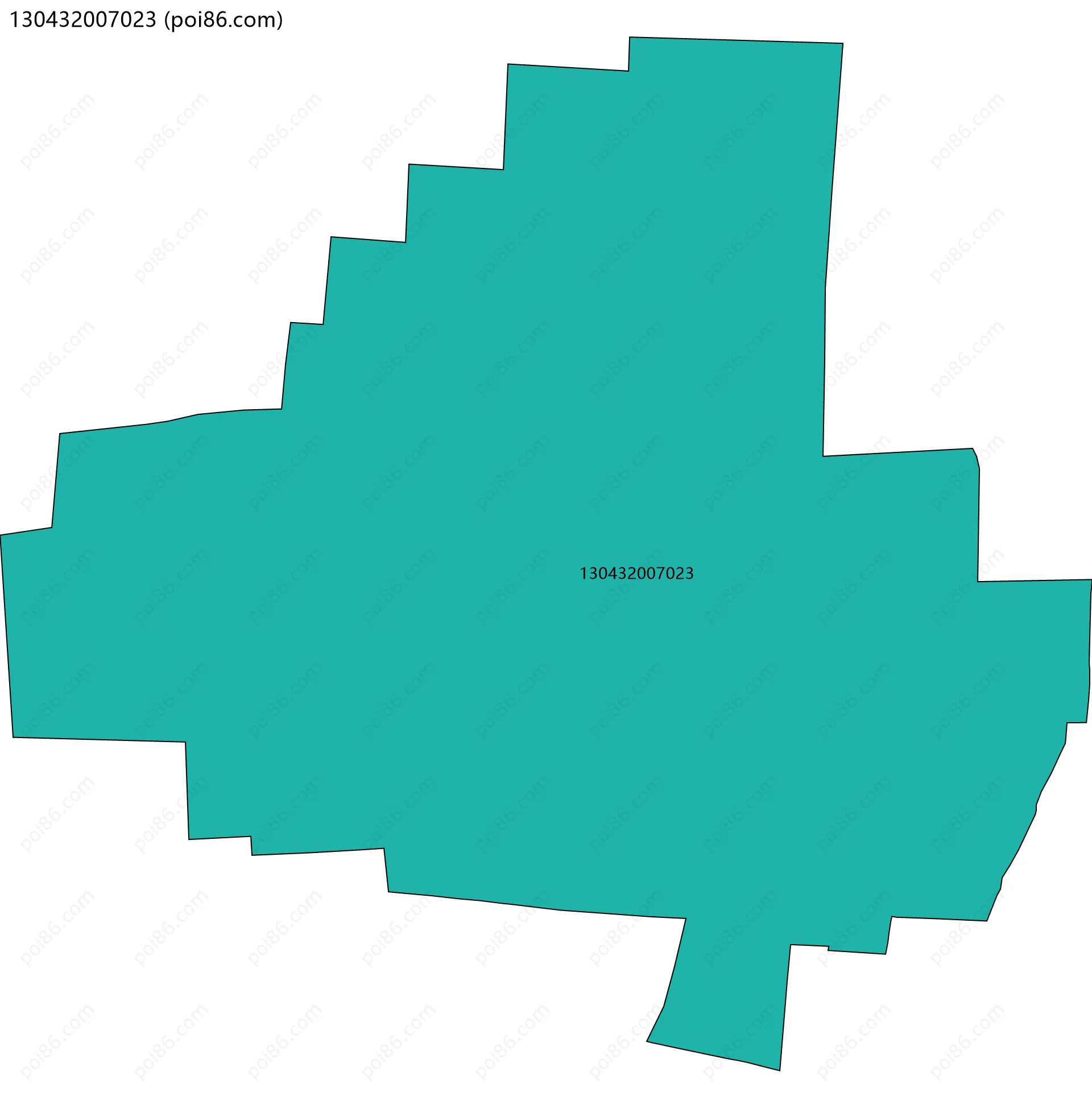130432007023边界地图
