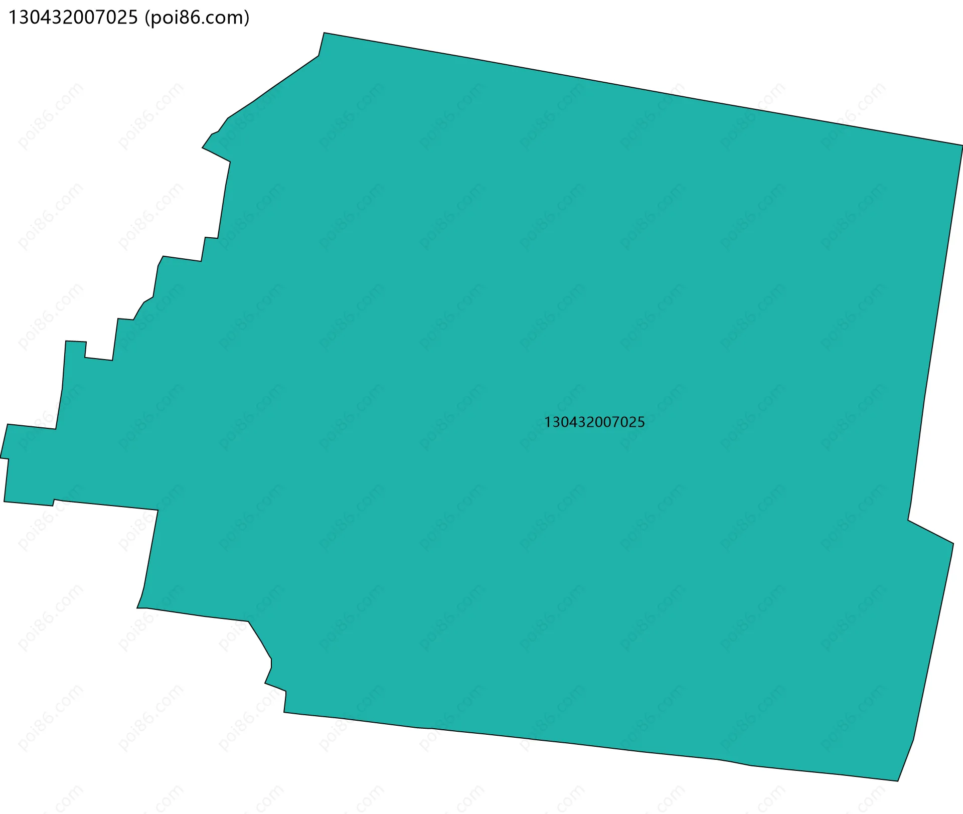 130432007025边界地图