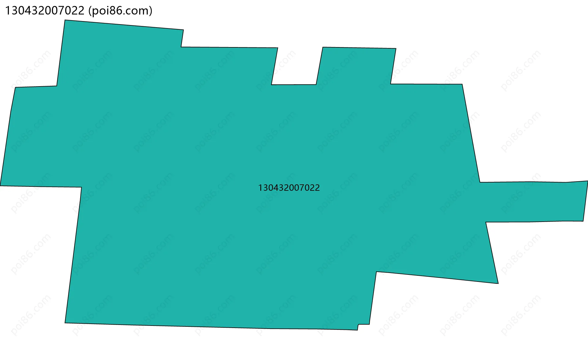 130432007022边界地图