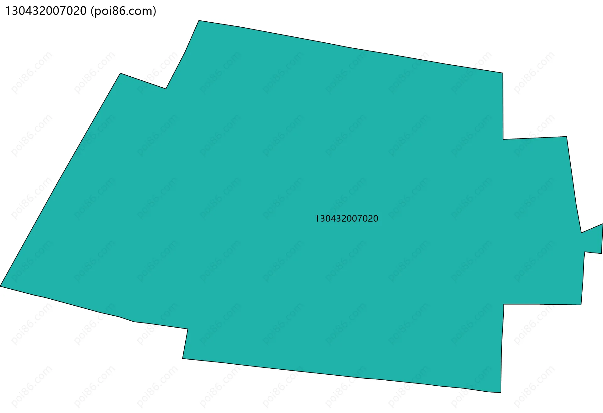 130432007020边界地图