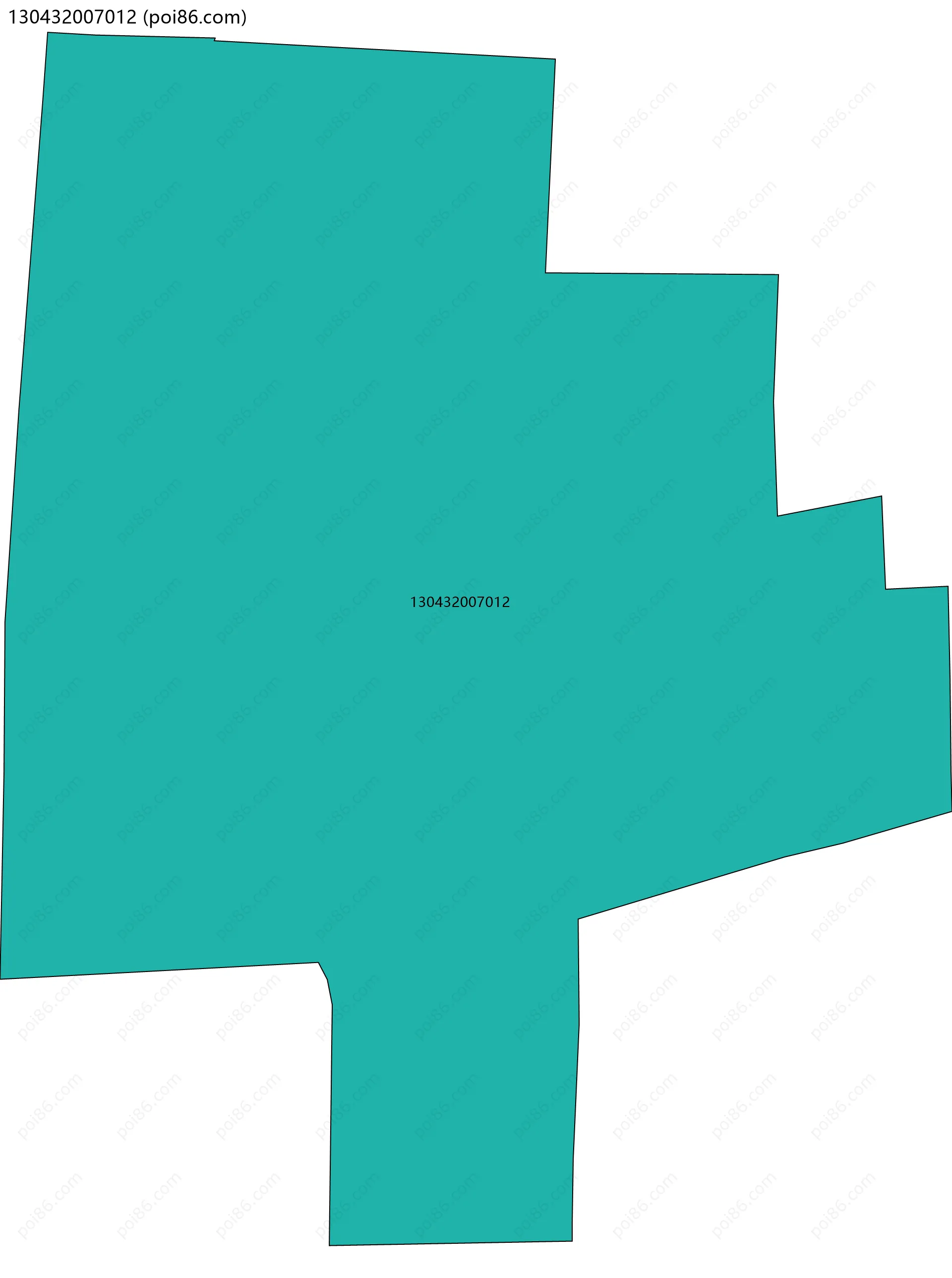 130432007012边界地图