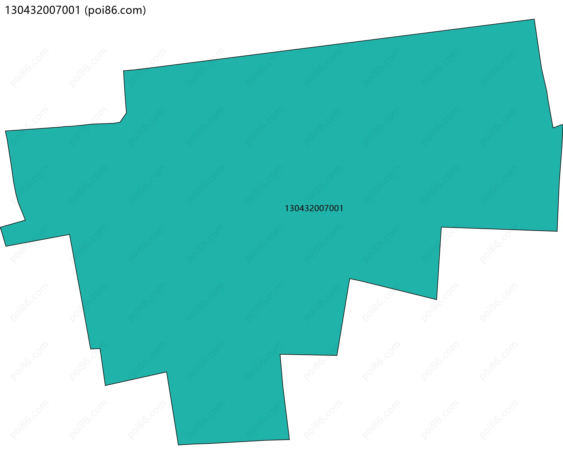 130432007001边界地图