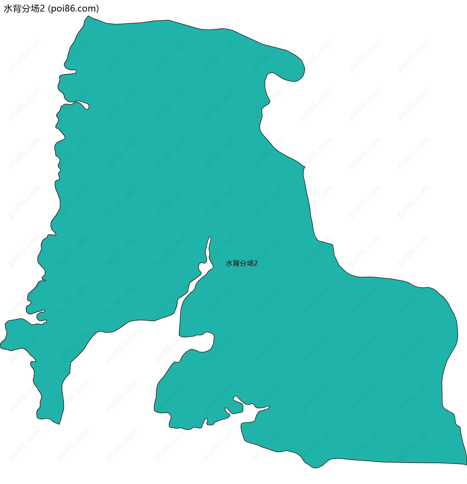水背分场2边界地图
