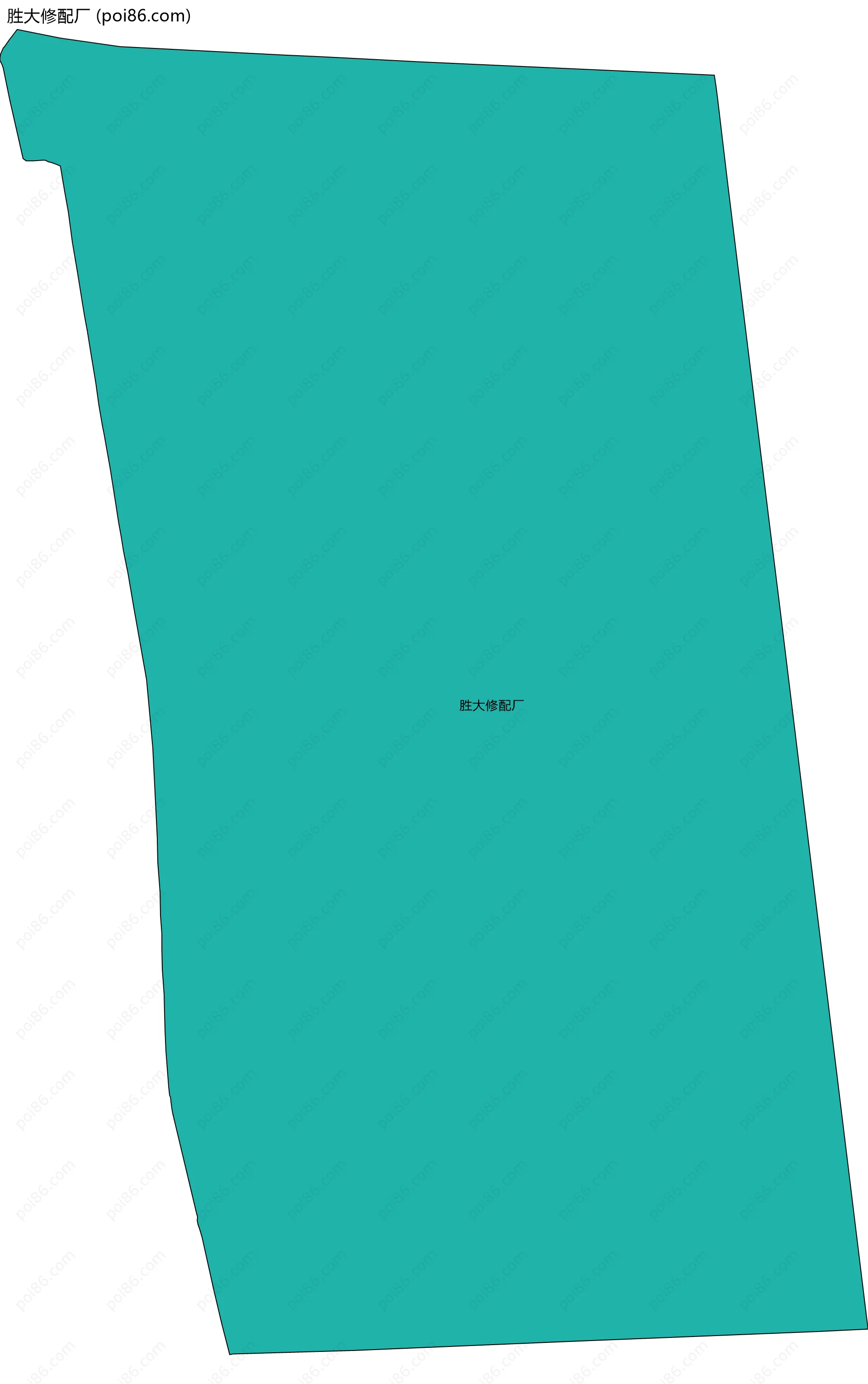 胜大修配厂边界地图