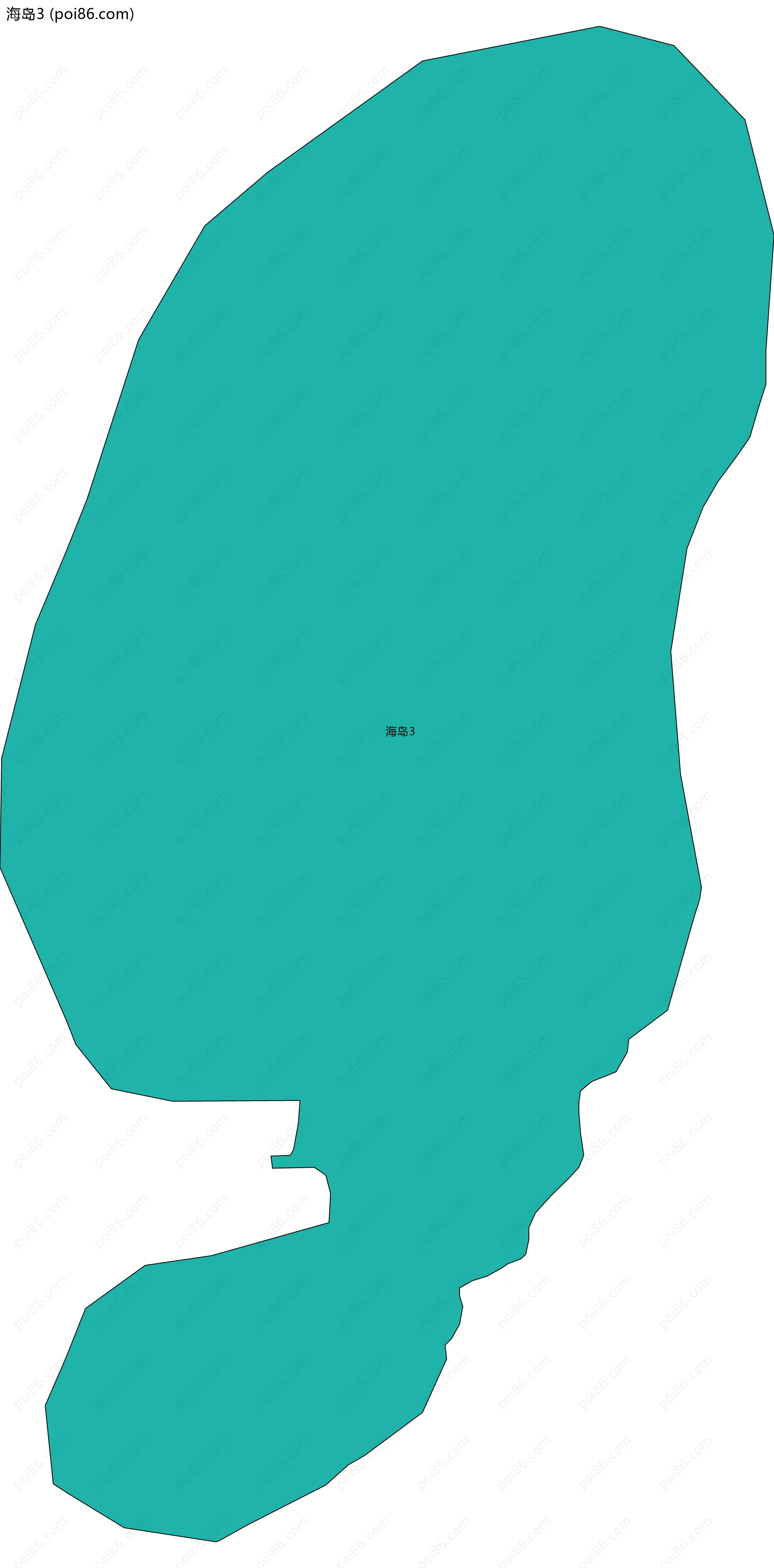 海岛3边界地图