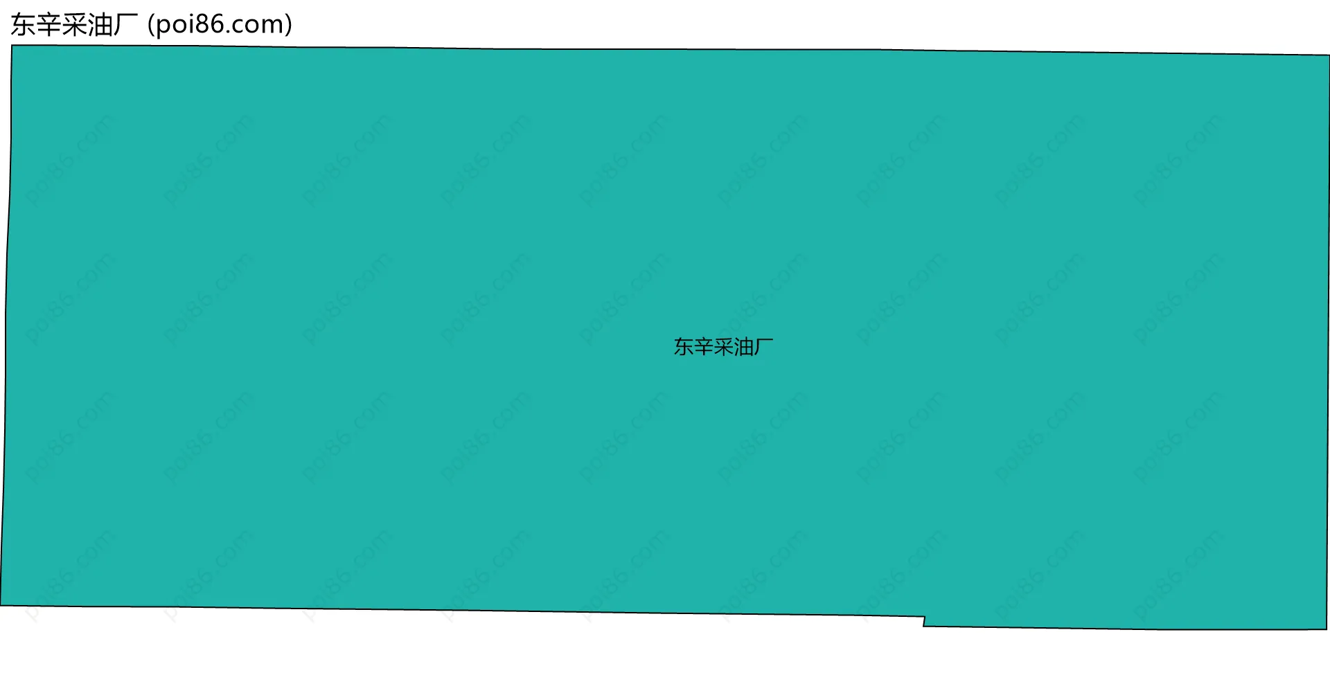 东辛采油厂边界地图