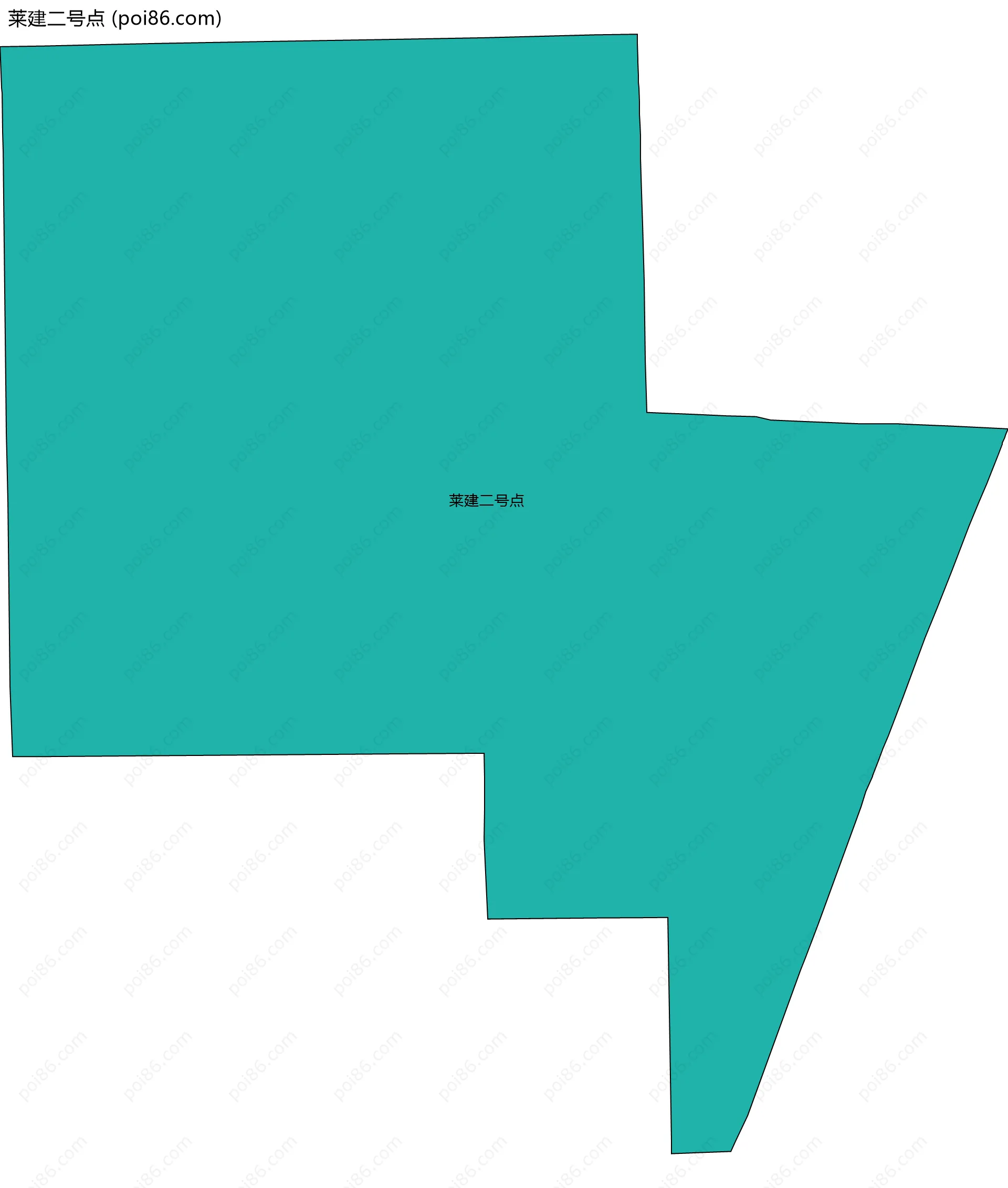 莱建二号点边界地图