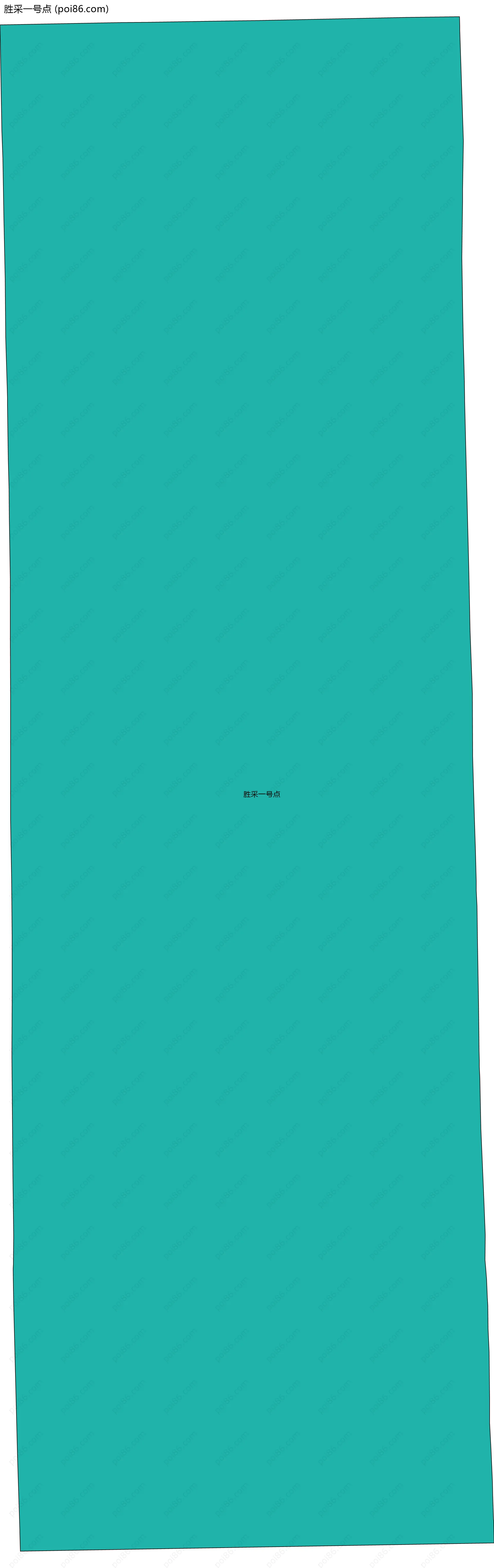 胜采一号点边界地图