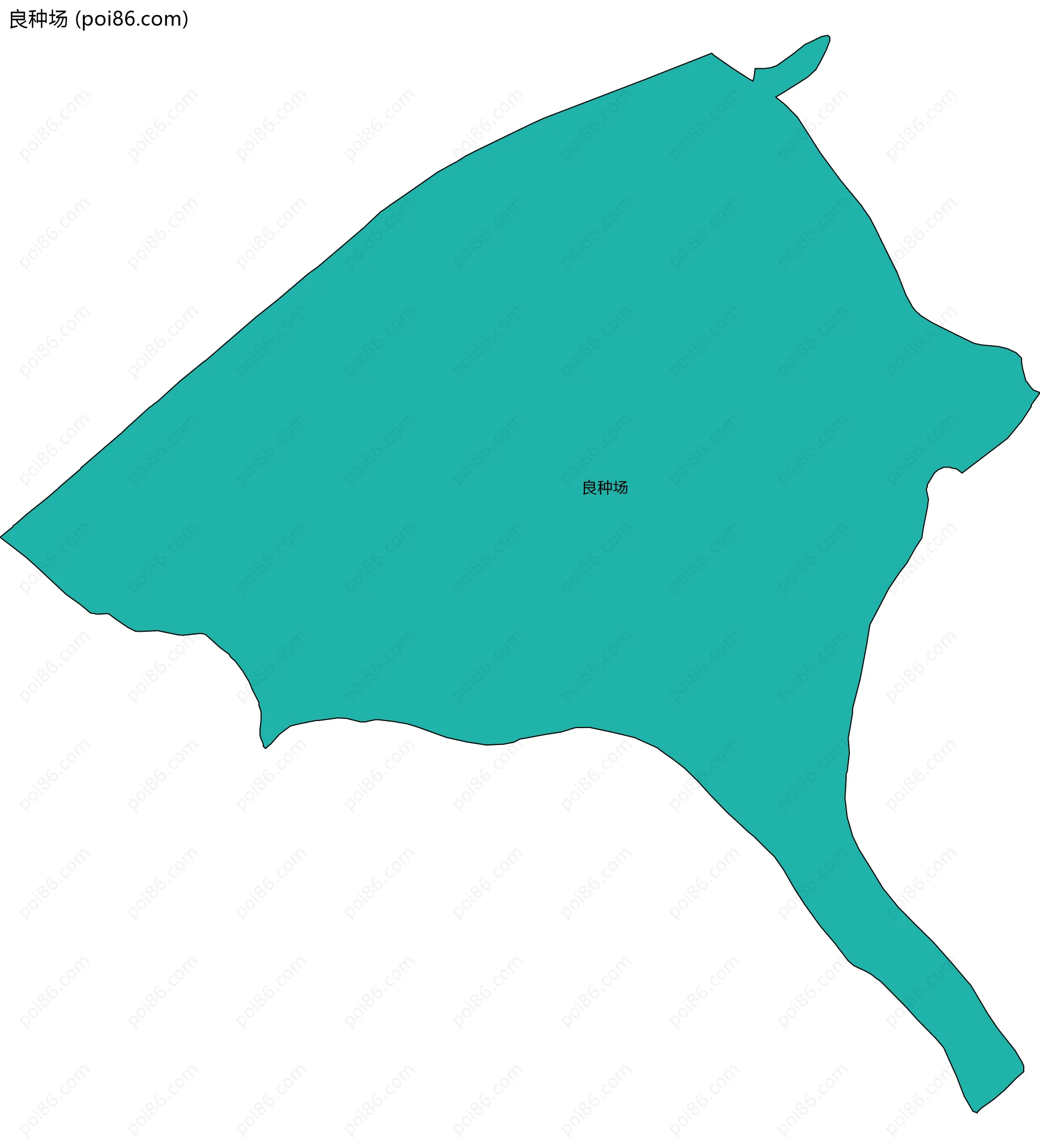 良种场边界地图